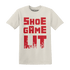 Jumman Jack University Red T Shirt Match Shoe Game Lit - NastyJamz