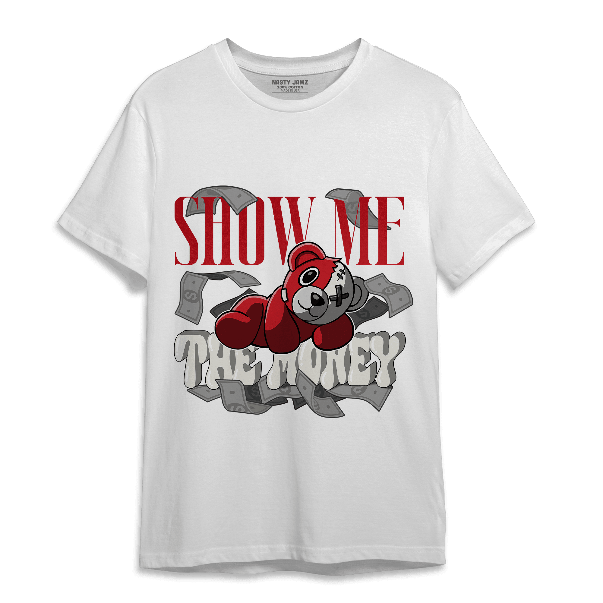 Low OG Trophy Room 1s T Shirt Match Show Me The Money - NastyJamz