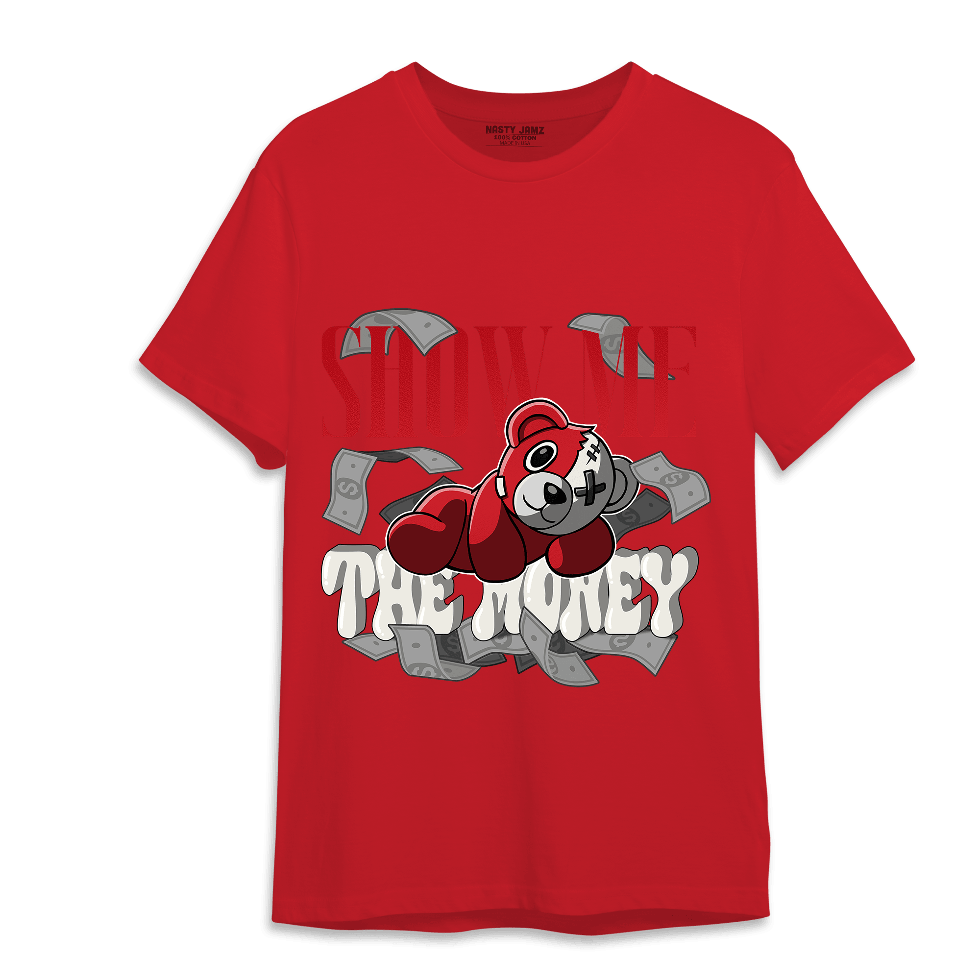 Low OG Trophy Room 1s T Shirt Match Show Me The Money - NastyJamz