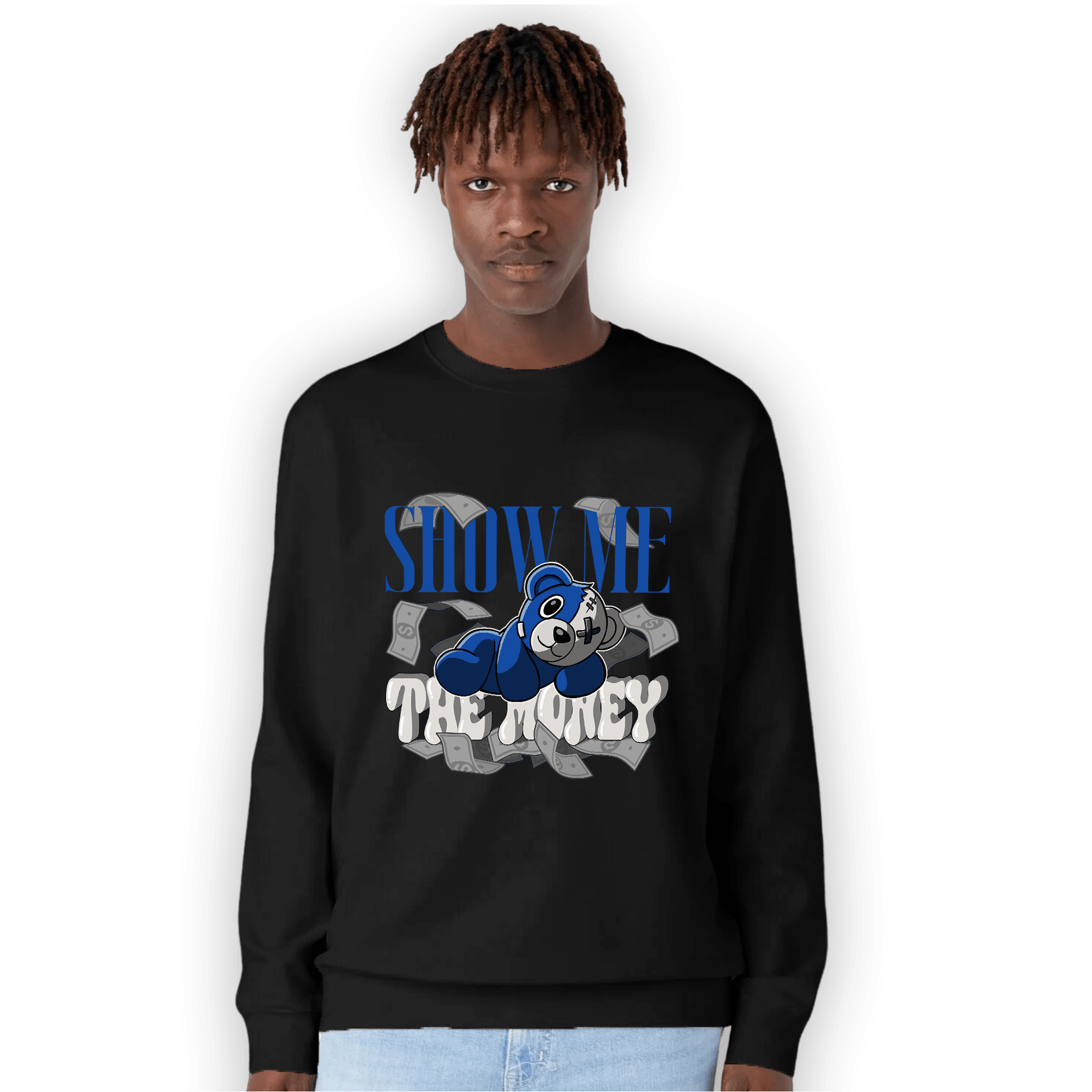Air Max 1 86 Royal Sweatshirt Match Show Me The Money - NastyJamz