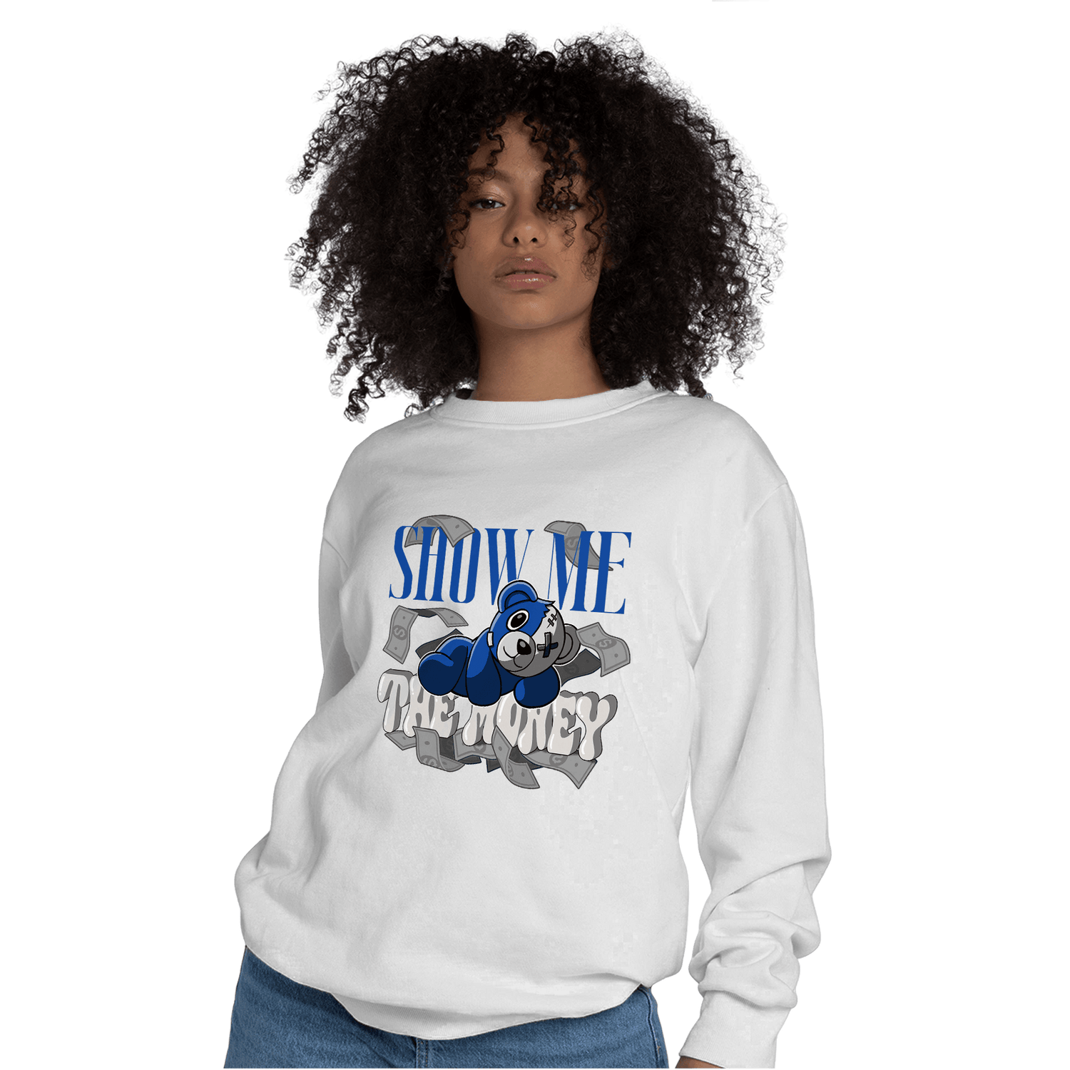 Air Max 1 86 Royal Sweatshirt Match Show Me The Money - NastyJamz