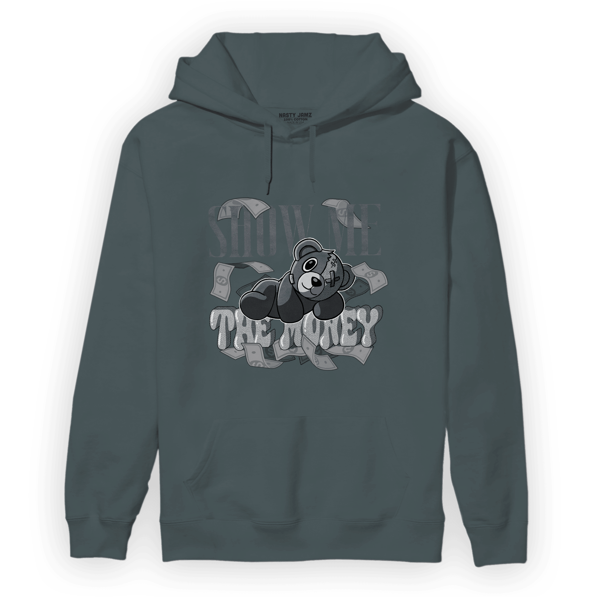 Air Max 90 Iron Grey Hoodie Match Show Me The Money - NastyJamz