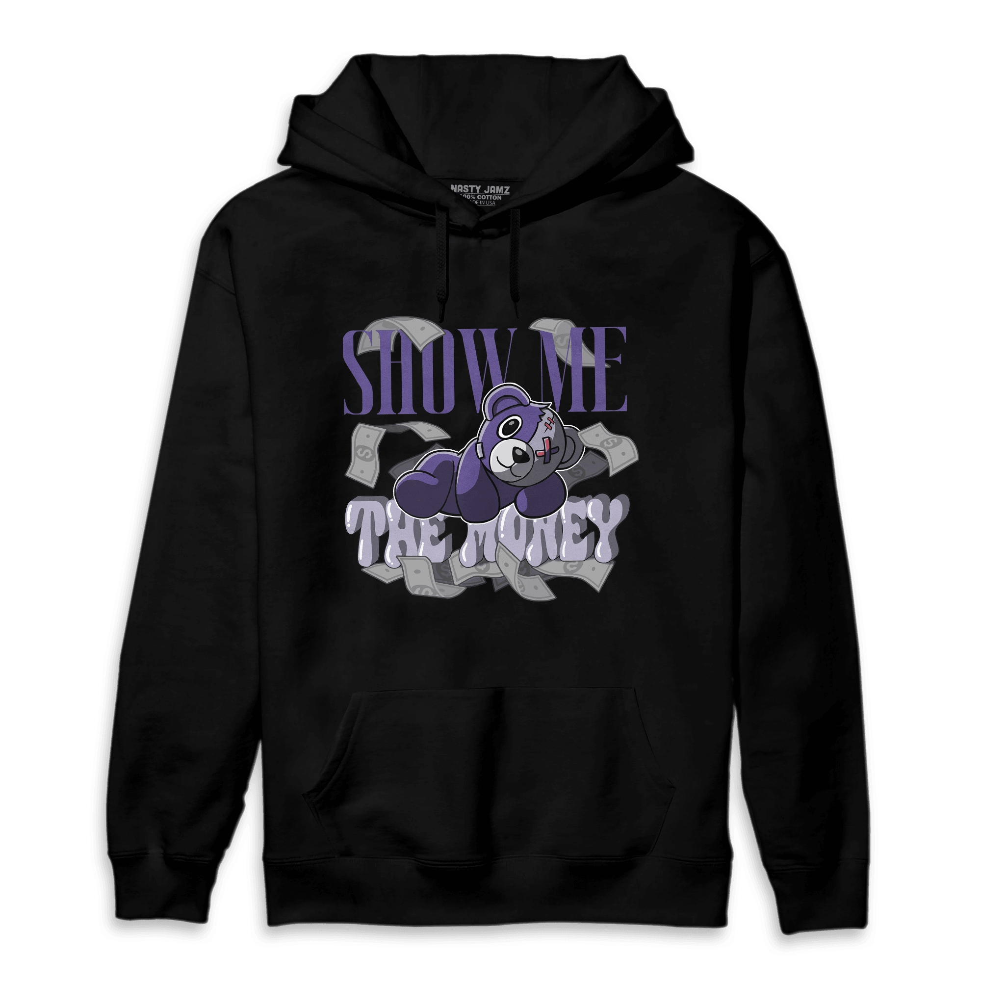 Dunk Low Plum Hoodie Match Show Me The Money - NastyJamz