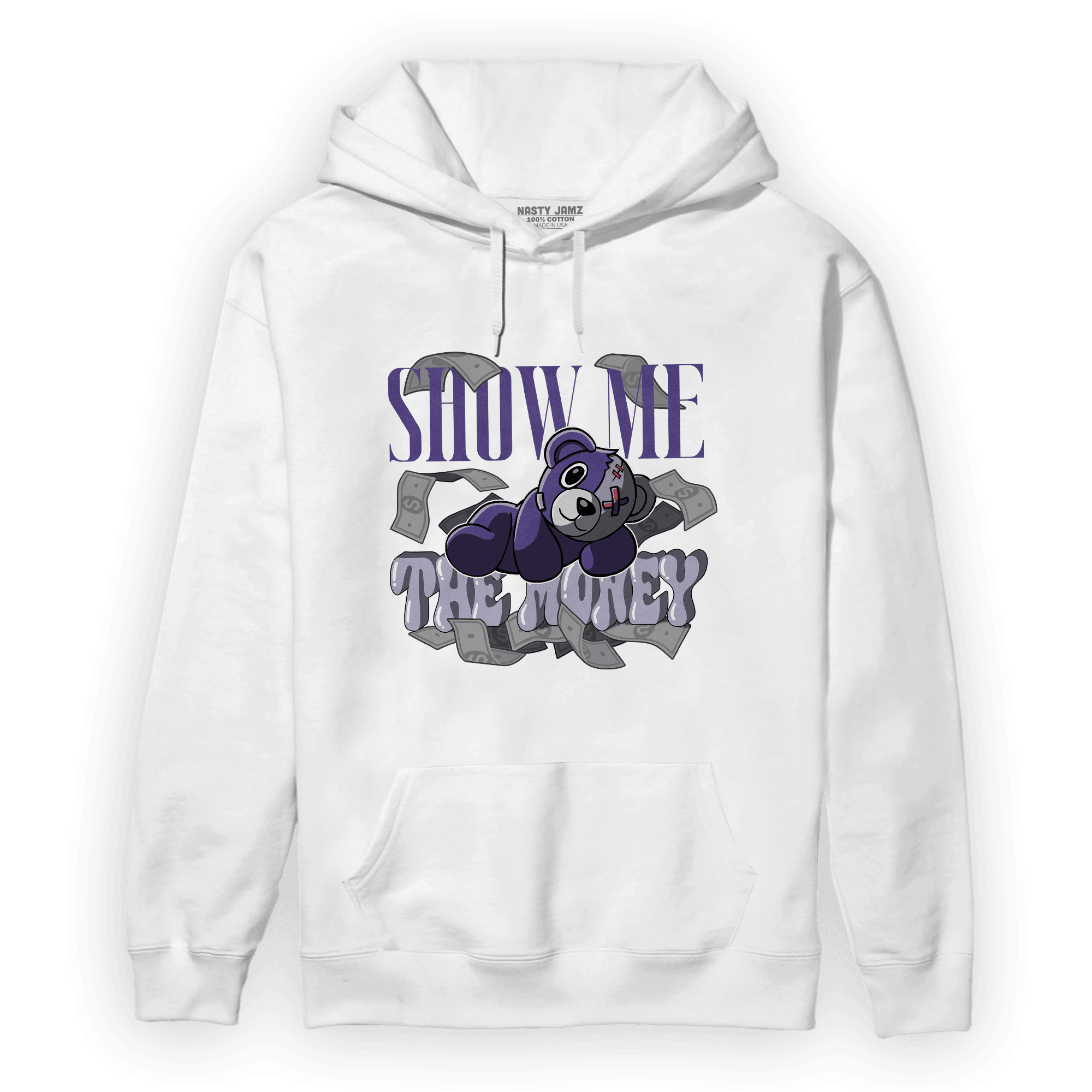 Dunk Low Plum Hoodie Match Show Me The Money - NastyJamz