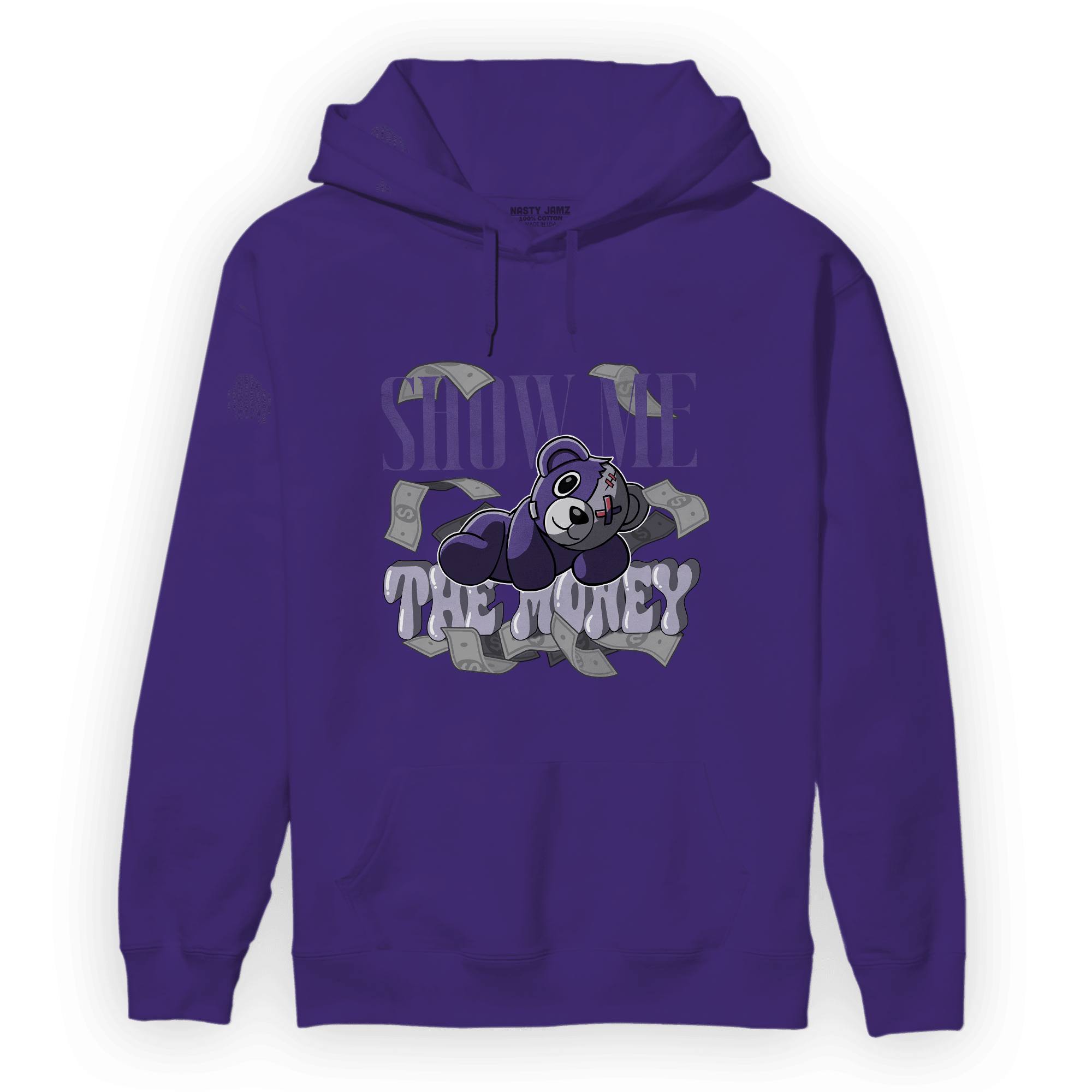 Dunk Low Plum Hoodie Match Show Me The Money - NastyJamz