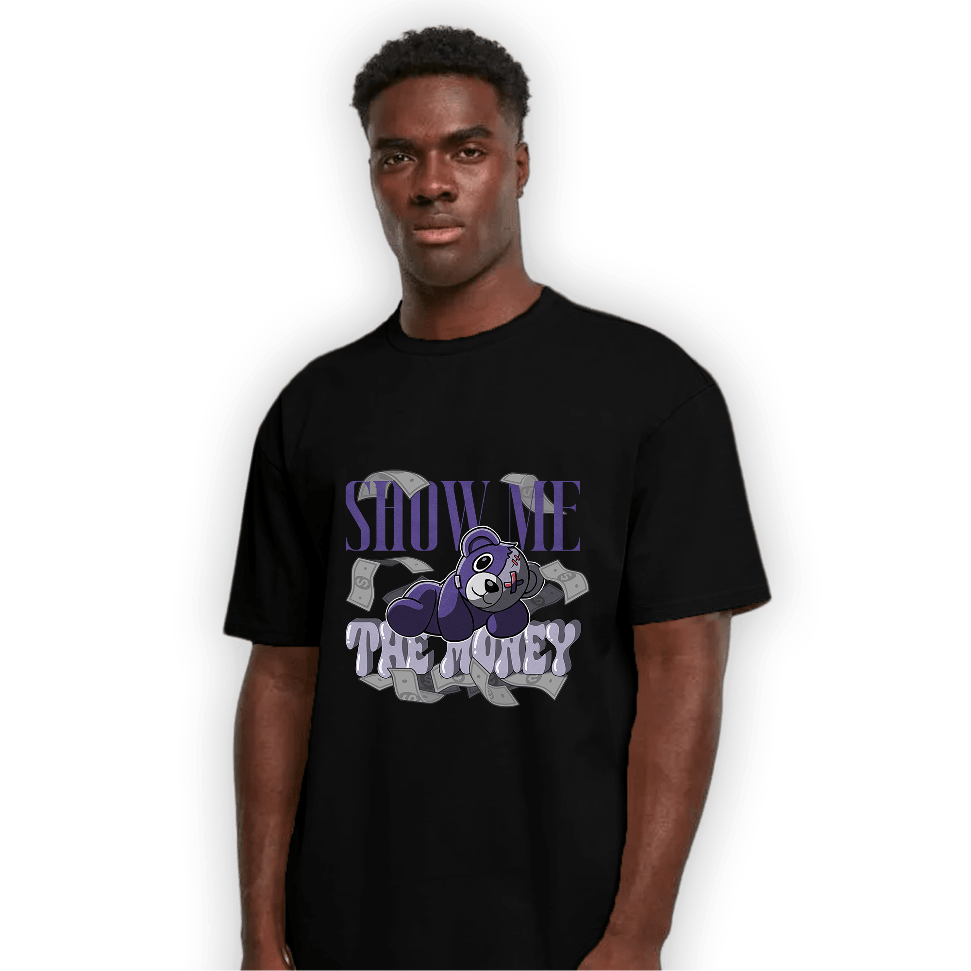 Dunk Low Plum T Shirt Match Show Me The Money - NastyJamz