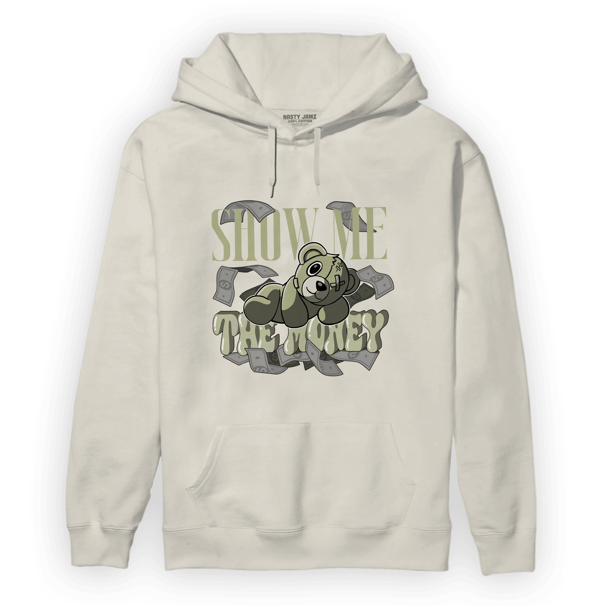 Yeezy Slide Resin Hoodie Match Show Me The Money - NastyJamz