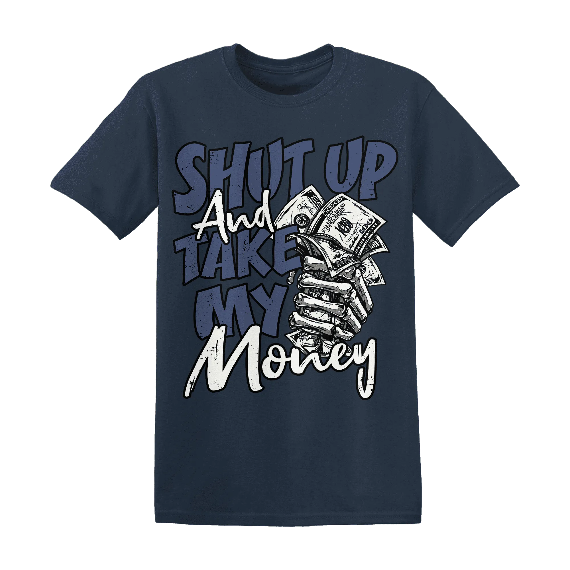 Low-Diffused-Blue-11s-T-Shirt-Match-Shut-Up