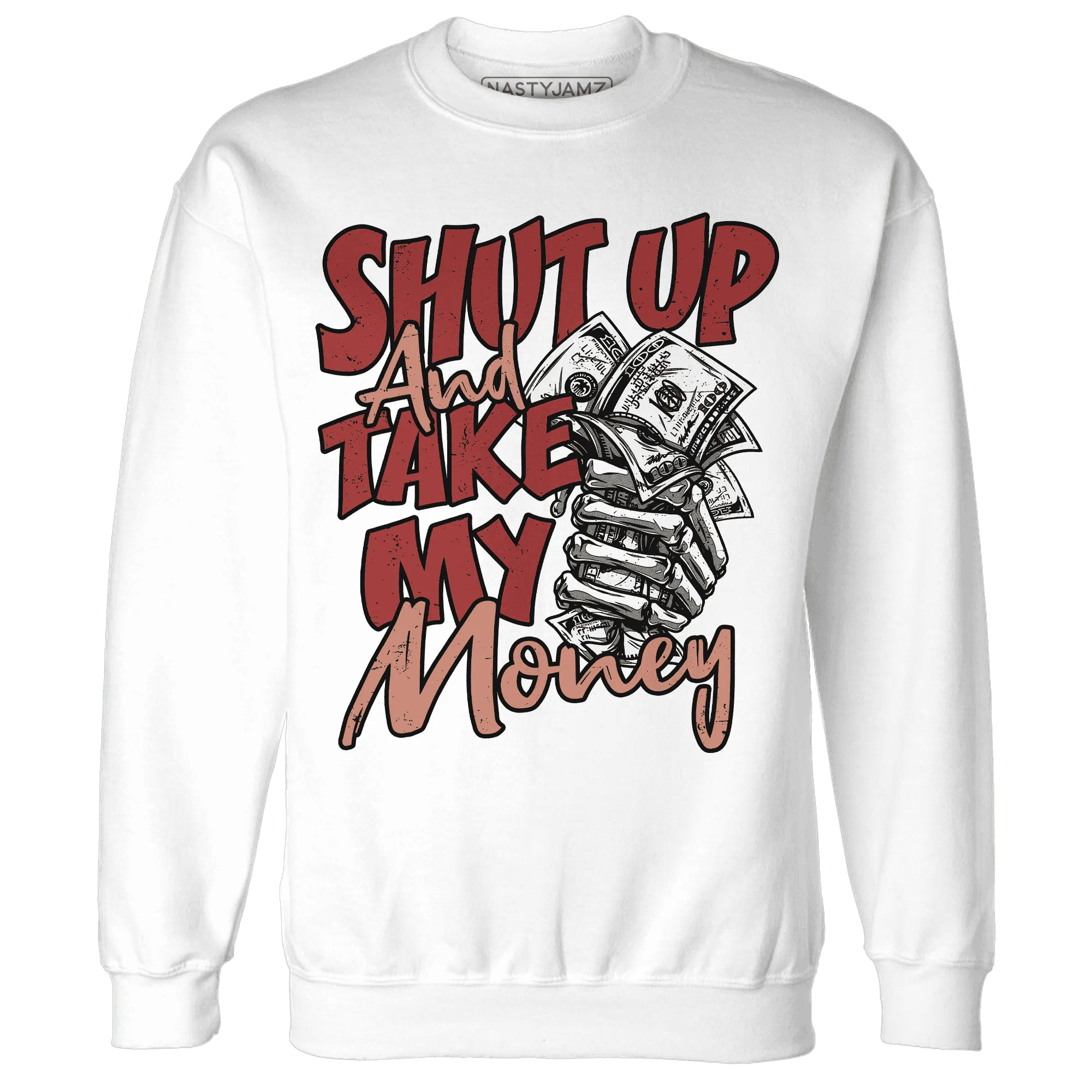 Dune-Red-13s-Sweatshirt-Match-Shut-Up