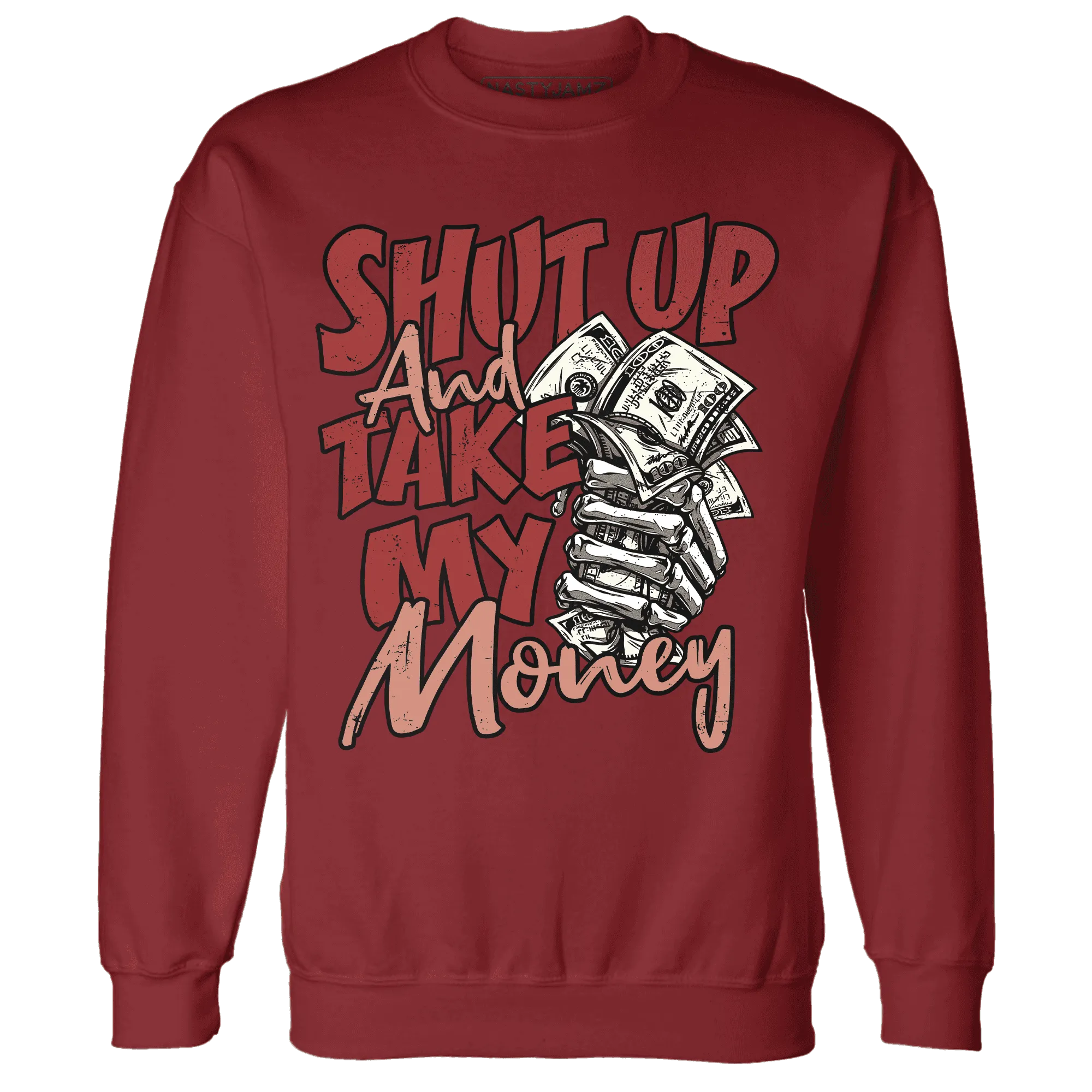Dune-Red-13s-Sweatshirt-Match-Shut-Up