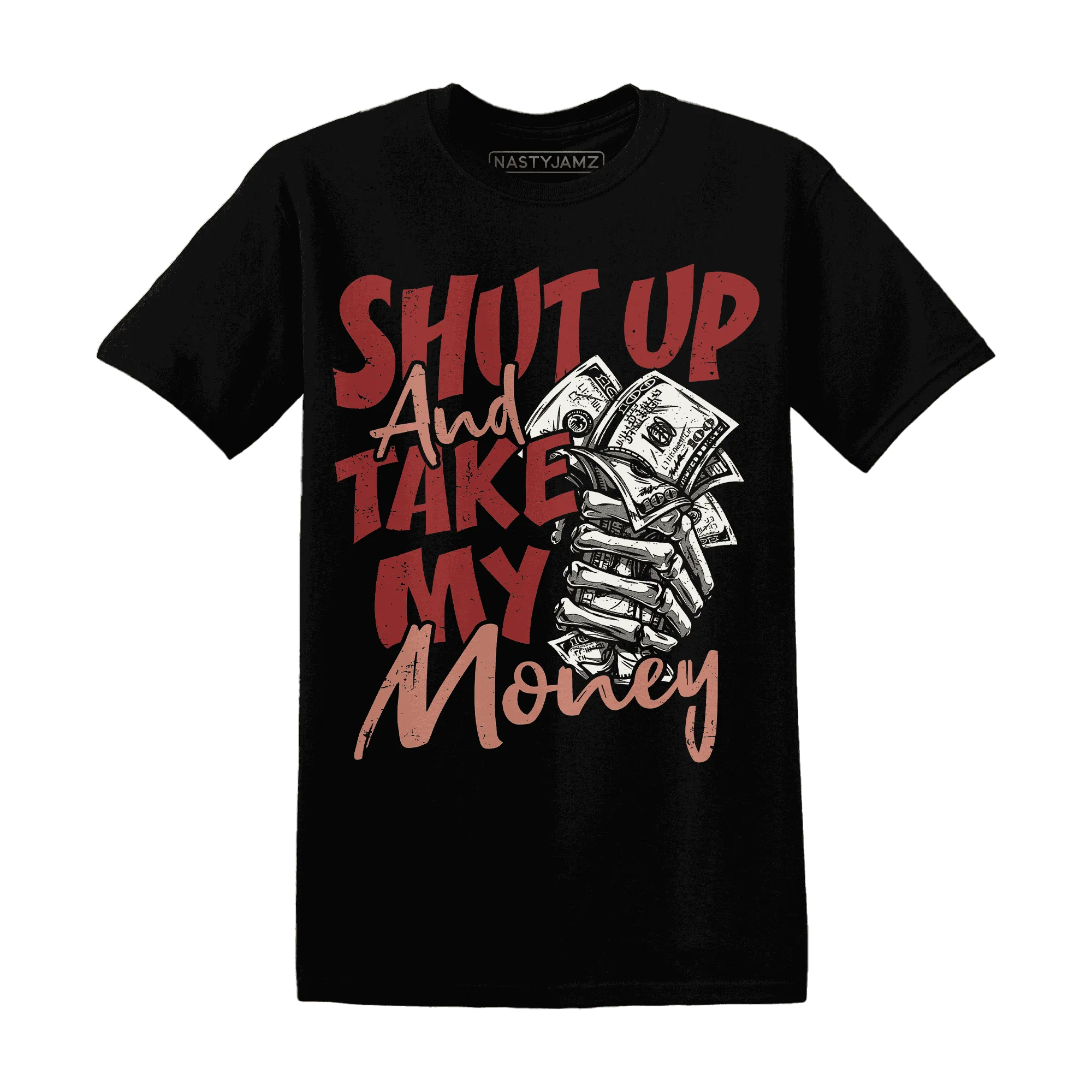 Dune-Red-13s-T-Shirt-Match-Shut-Up
