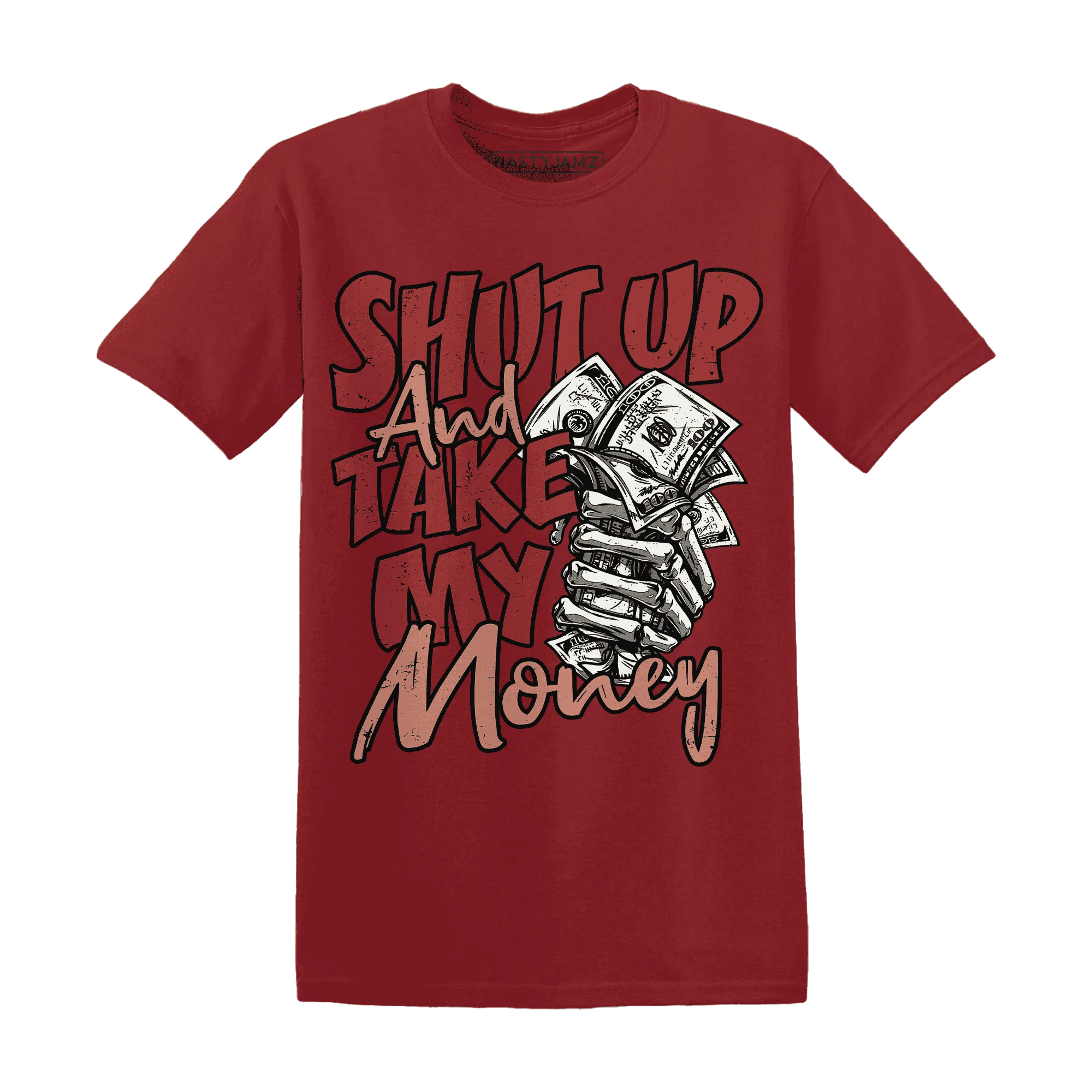 Dune-Red-13s-T-Shirt-Match-Shut-Up