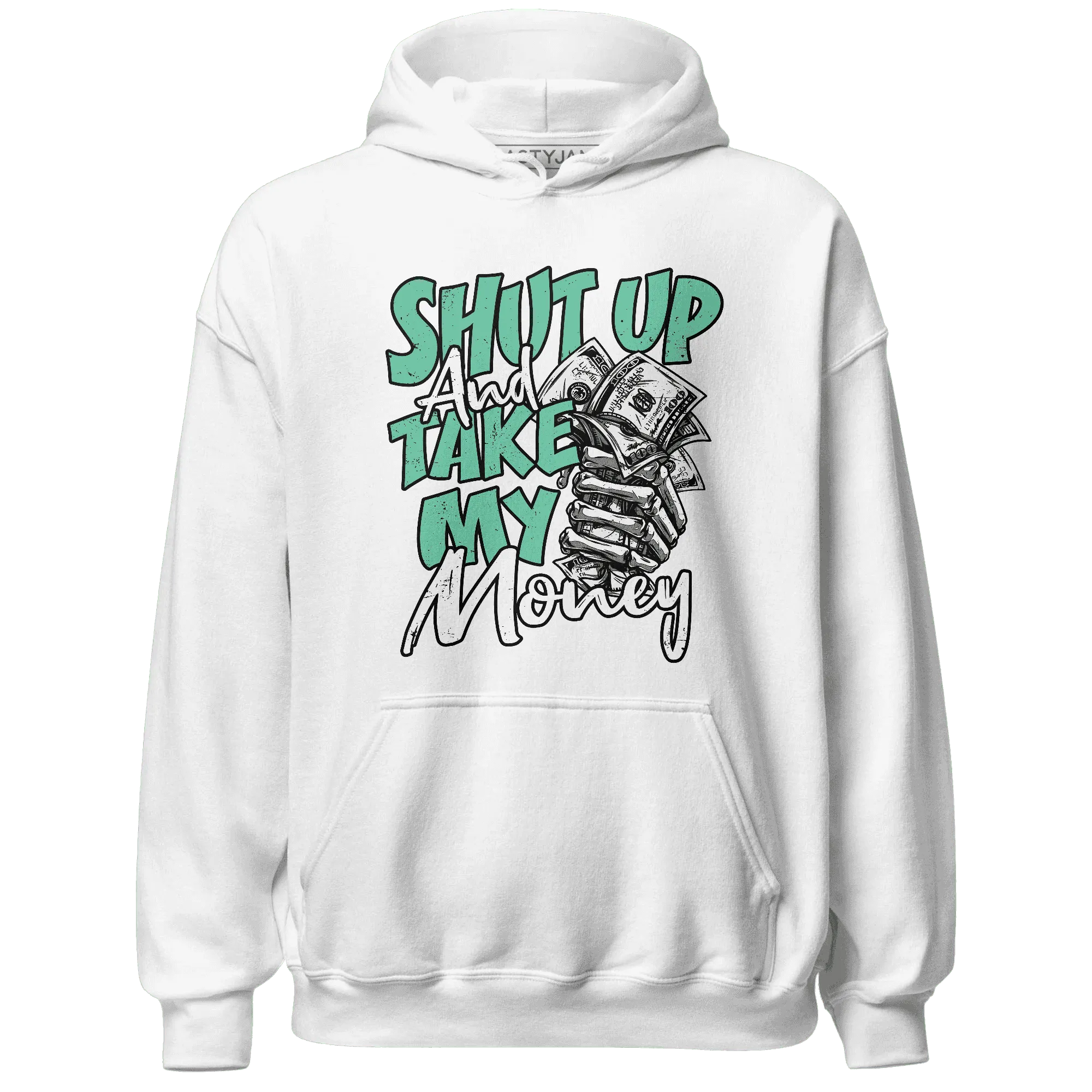 High-OG-Green-Glow-1s-Hoodie-Match-Shut-Up