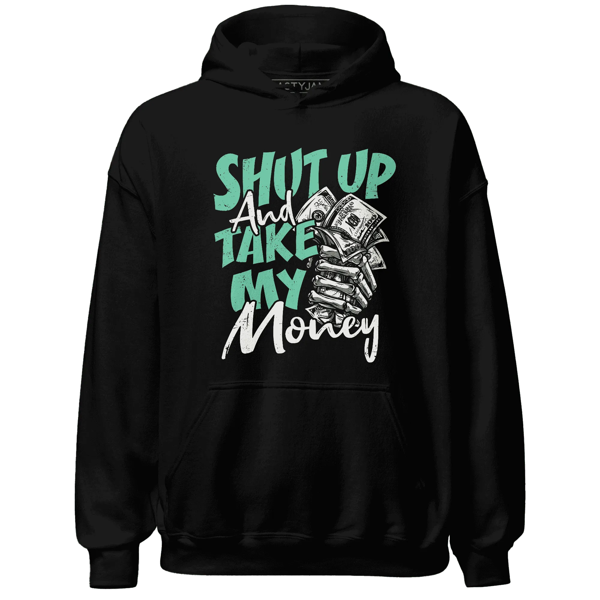High-OG-Green-Glow-1s-Hoodie-Match-Shut-Up