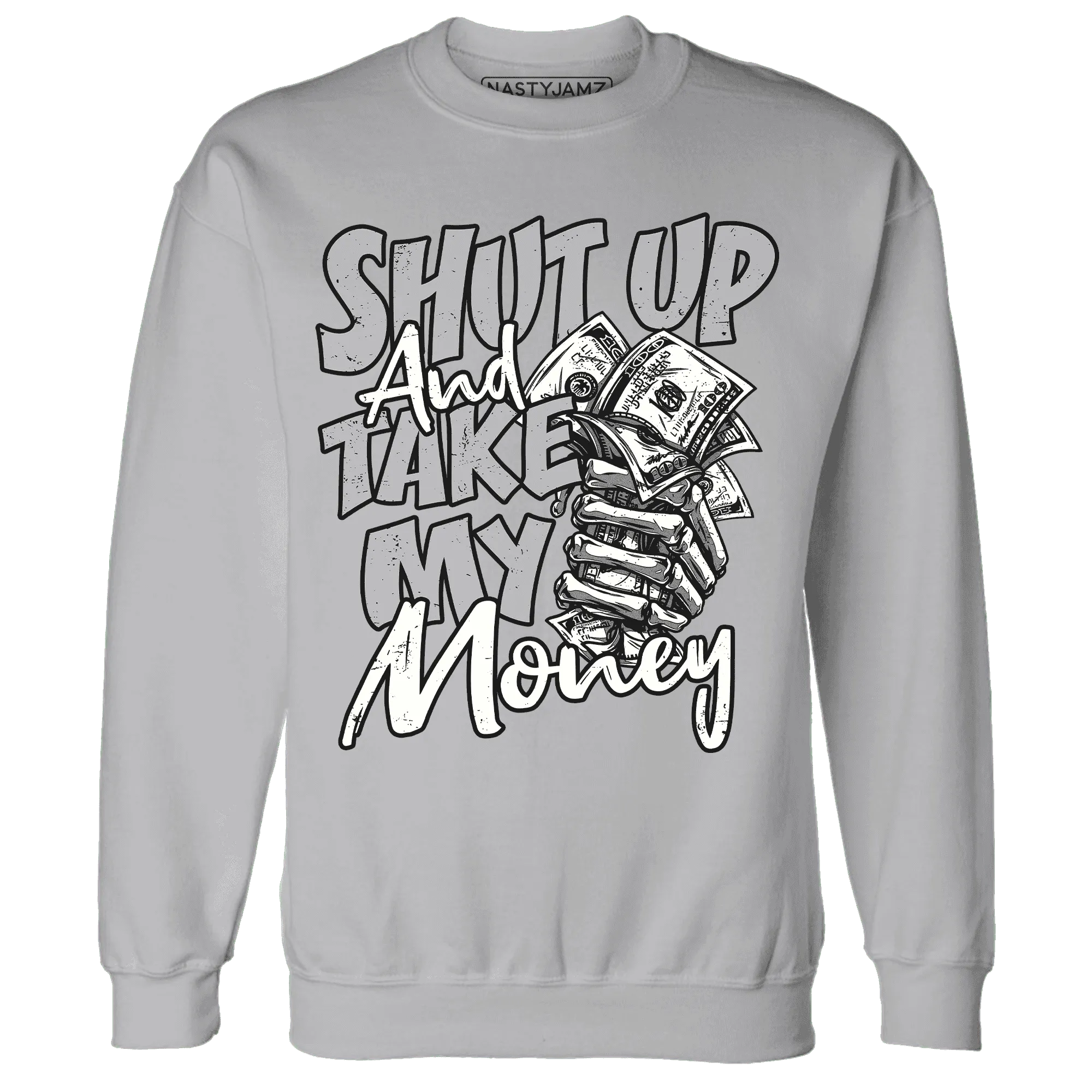 Wolf-Grey-1s-Sweatshirt-Match-Shut-Up