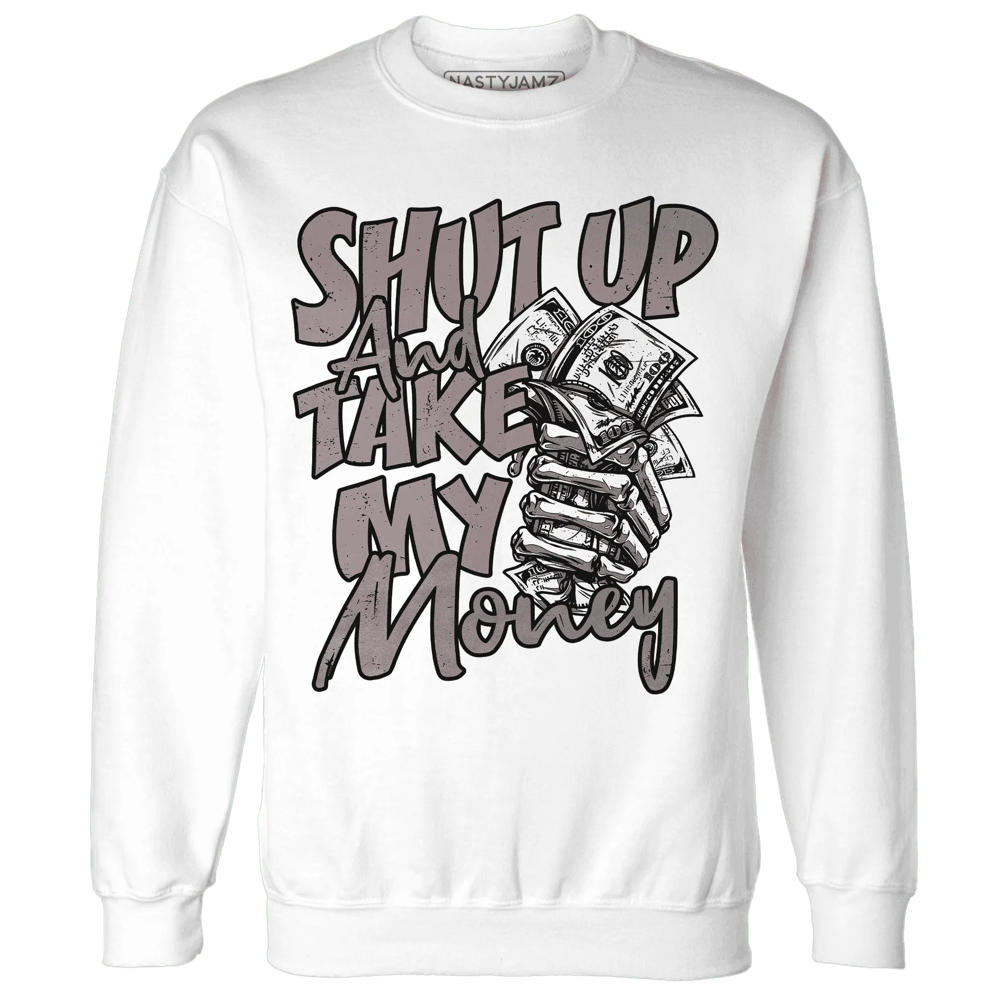 Black-Violet-Ore-3s-Sweatshirt-Match-Shut-Up