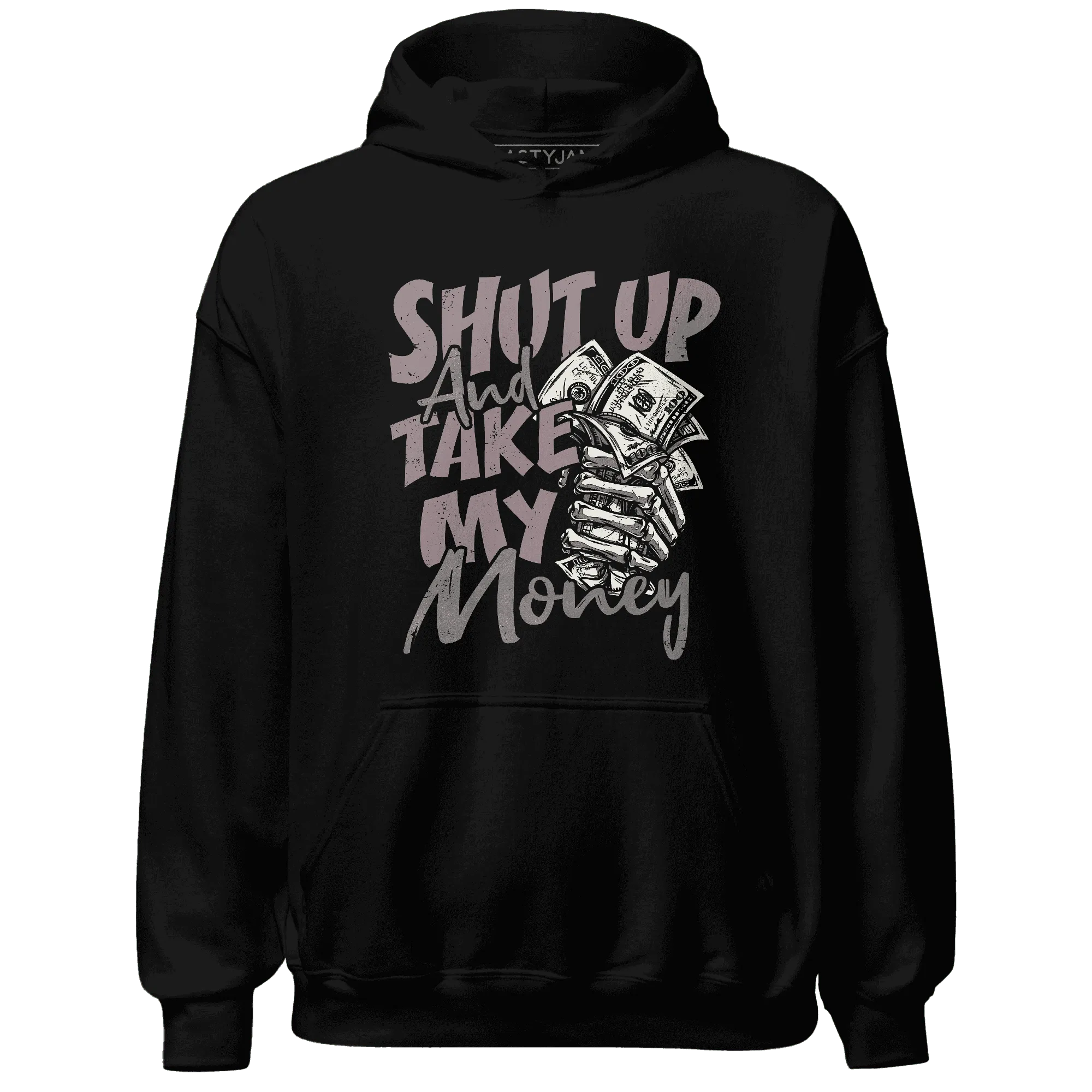 Black-Violet-Ore-3s-Hoodie-Match-Shut-Up