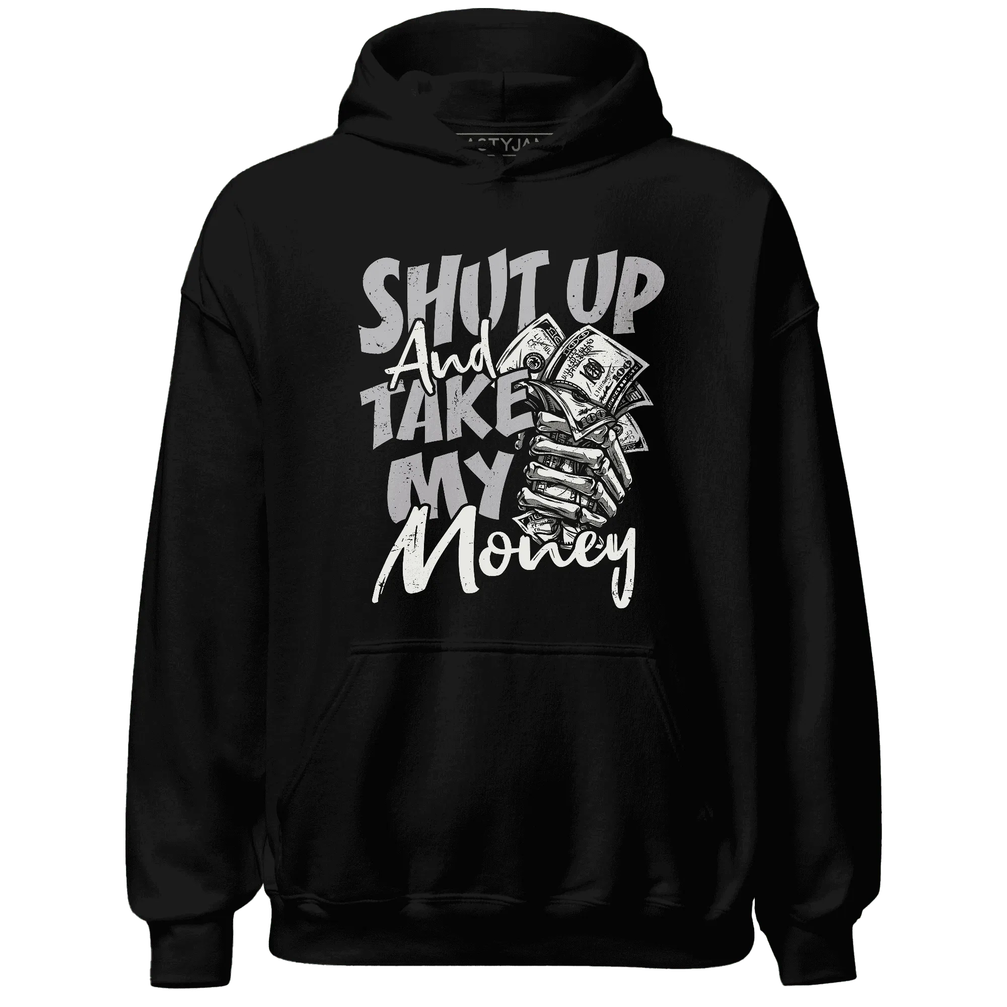 Cement-Grey-3s-Hoodie-Match-Shut-Up