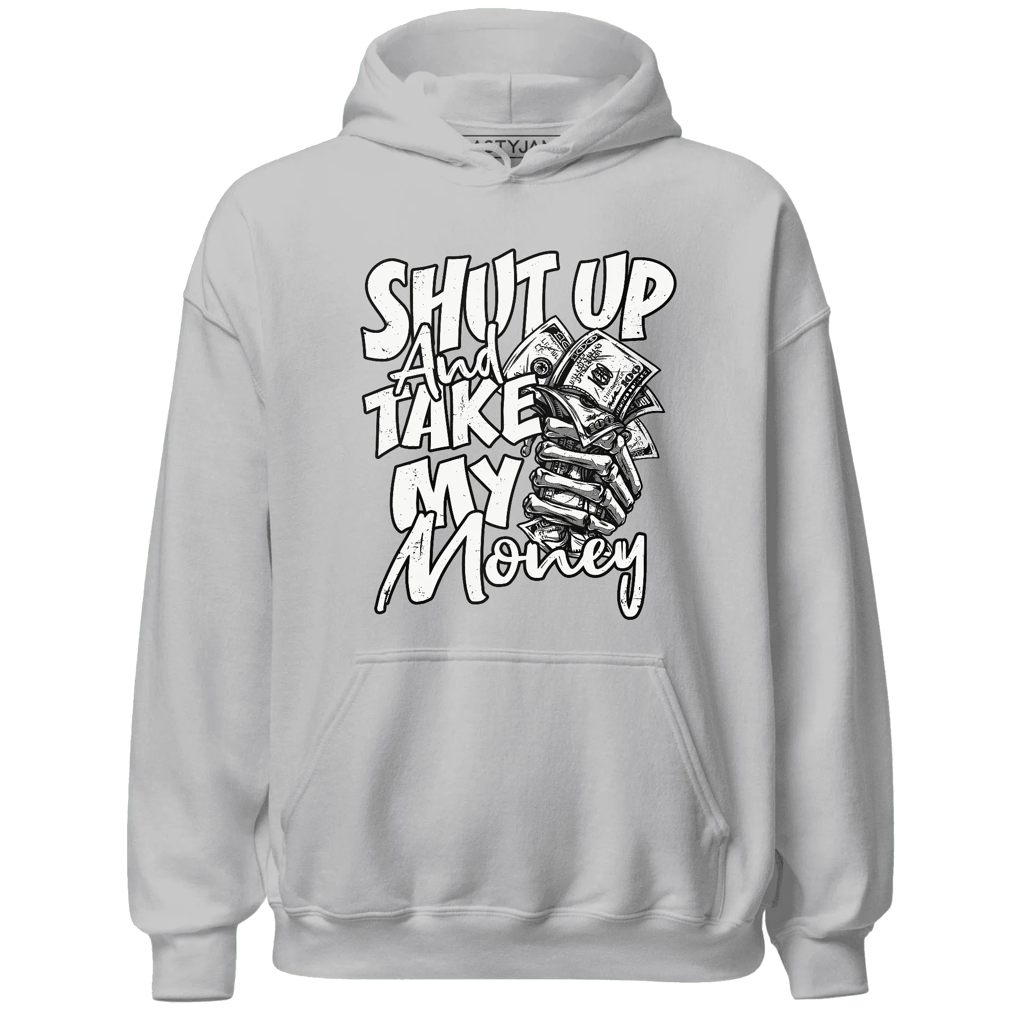 White-Thunder-4s-Hoodie-Match-Shut-Up