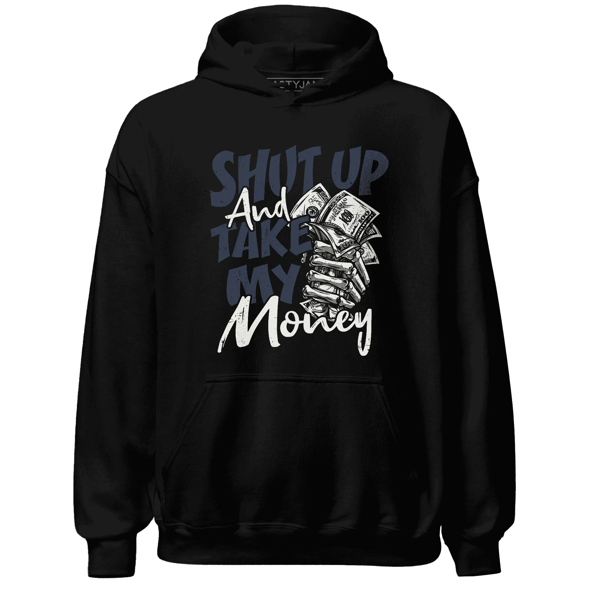 White-Navy-6s-Hoodie-Match-Shut-Up