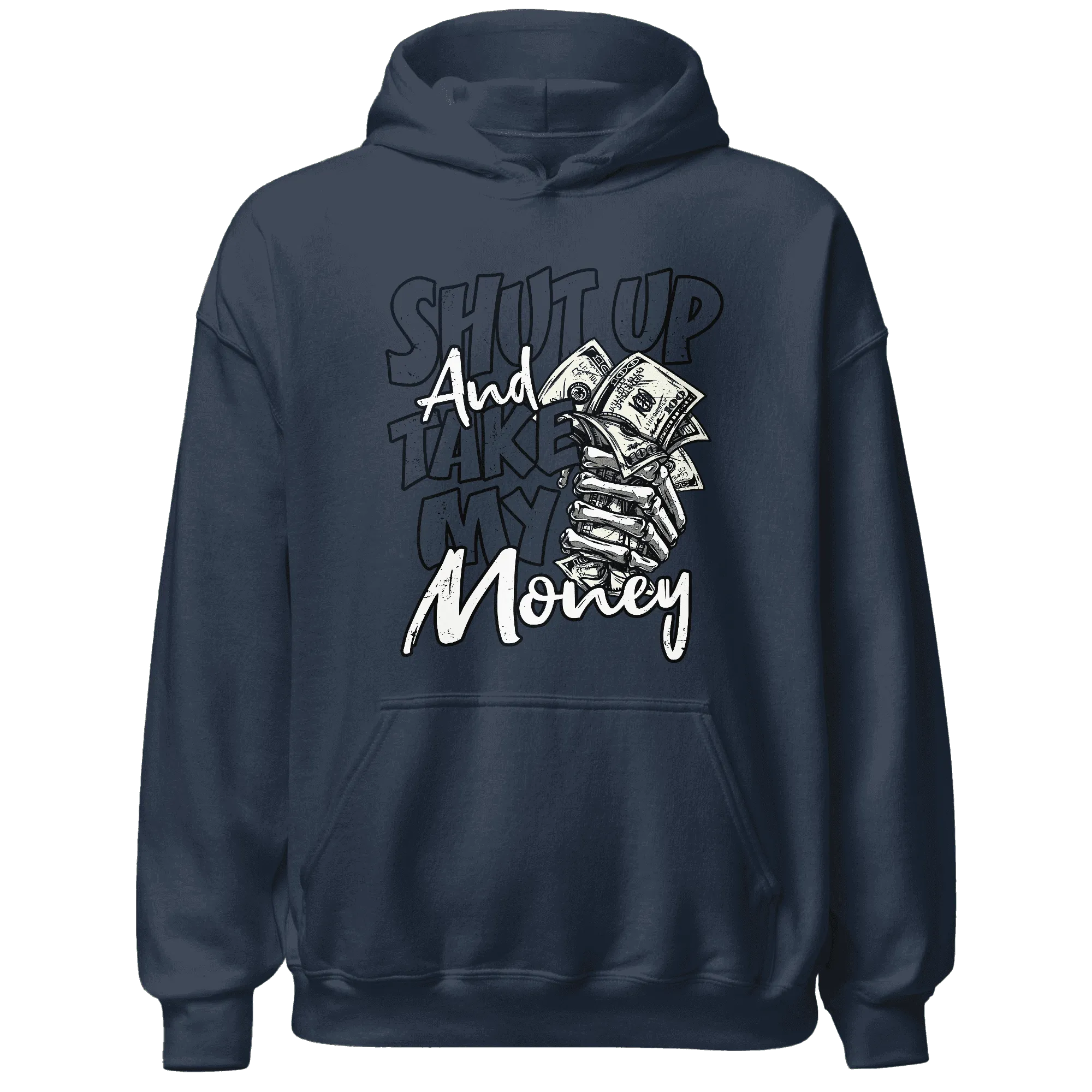 White-Navy-6s-Hoodie-Match-Shut-Up