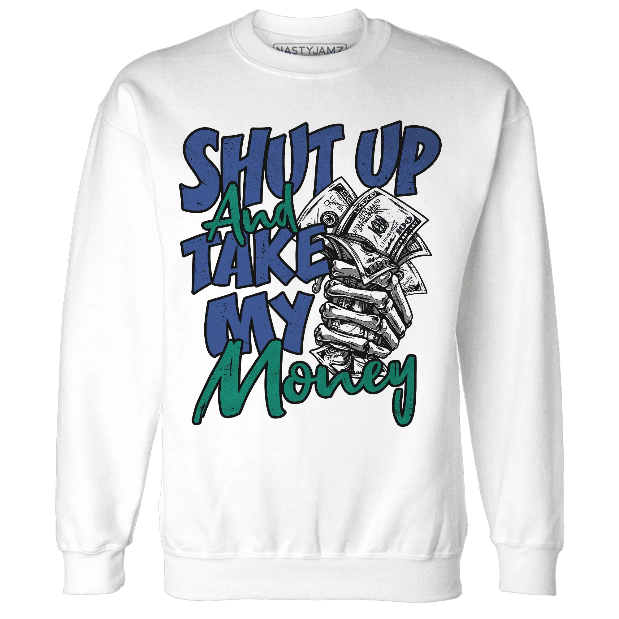 Dunk-Hyper-Royal-Malachite-Sweatshirt-Match-Shut-Up