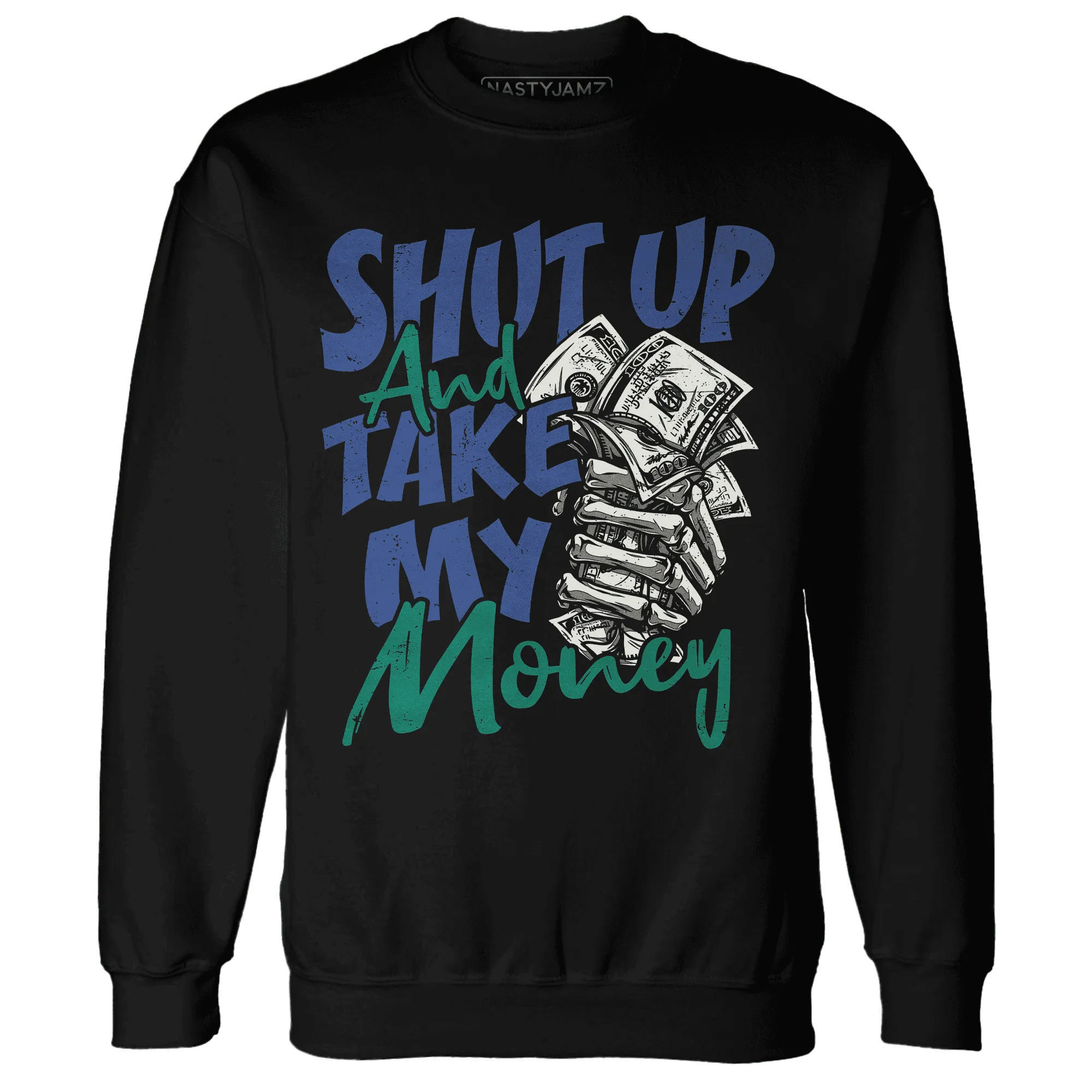 Dunk-Hyper-Royal-Malachite-Sweatshirt-Match-Shut-Up