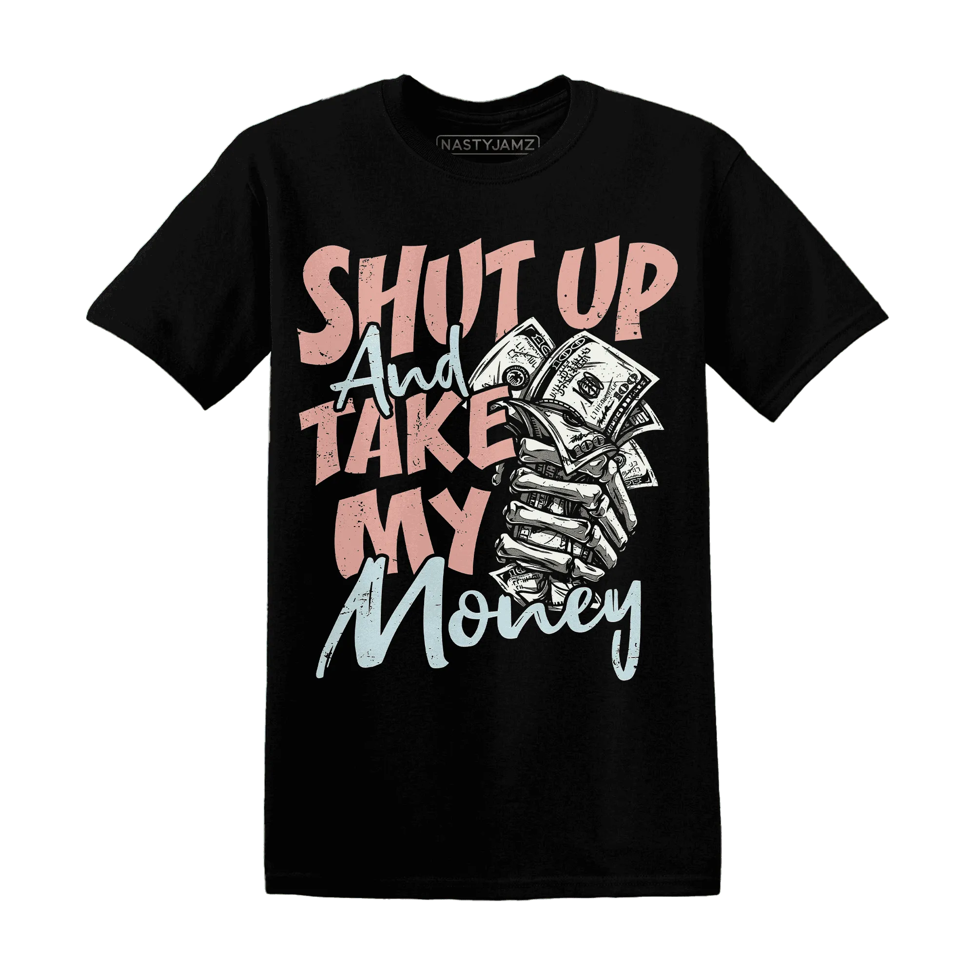 Dunk-Low-Glacier-Blue-Arctic-Orange-NastyJamz-T-Shirt-Match-Shut-Up