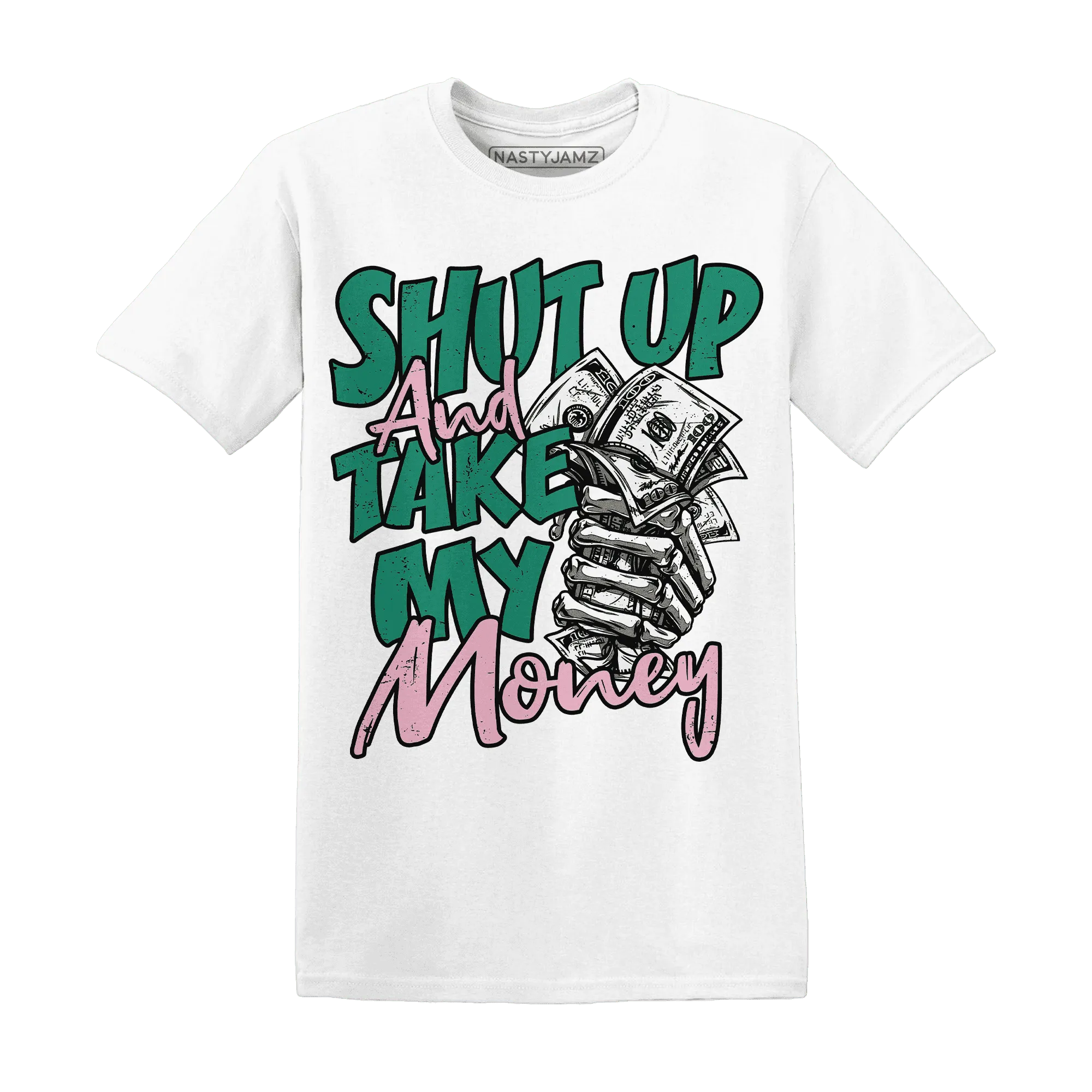 Dunk-Pink-Malachite-Medium-Soft-Low-Sail-T-Shirt-Match-Shut-Up