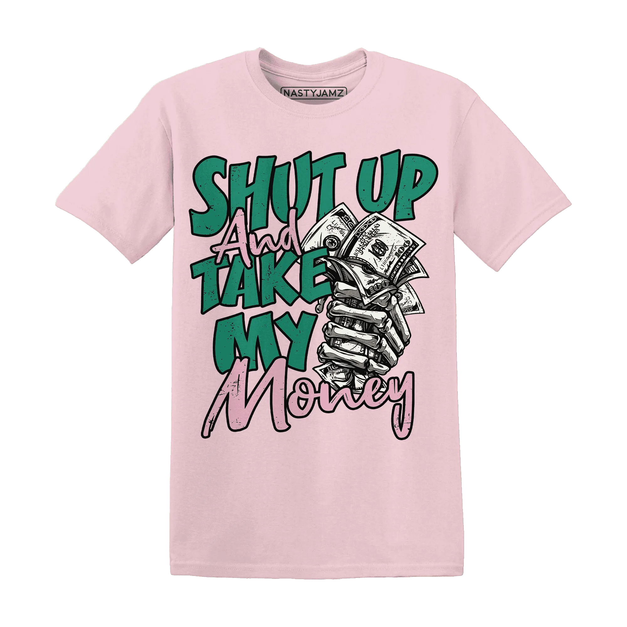 Dunk-Pink-Malachite-Medium-Soft-Low-Sail-T-Shirt-Match-Shut-Up