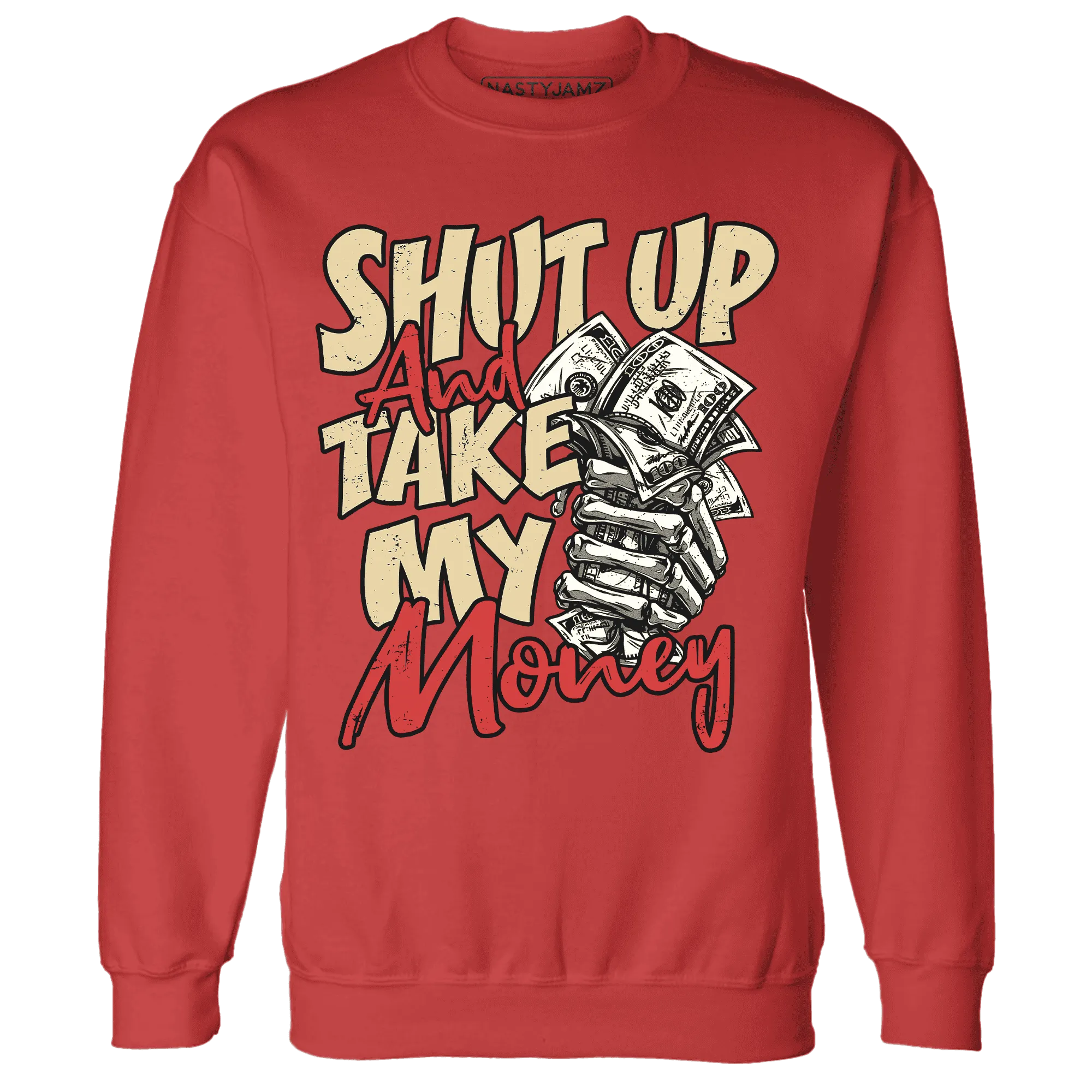 Dunk-Strawberry-Waffle-NastyJamz-Sweatshirt-Match-Shut-Up