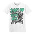 Green-Glow-3s-T-Shirt-Match-Shut-Up