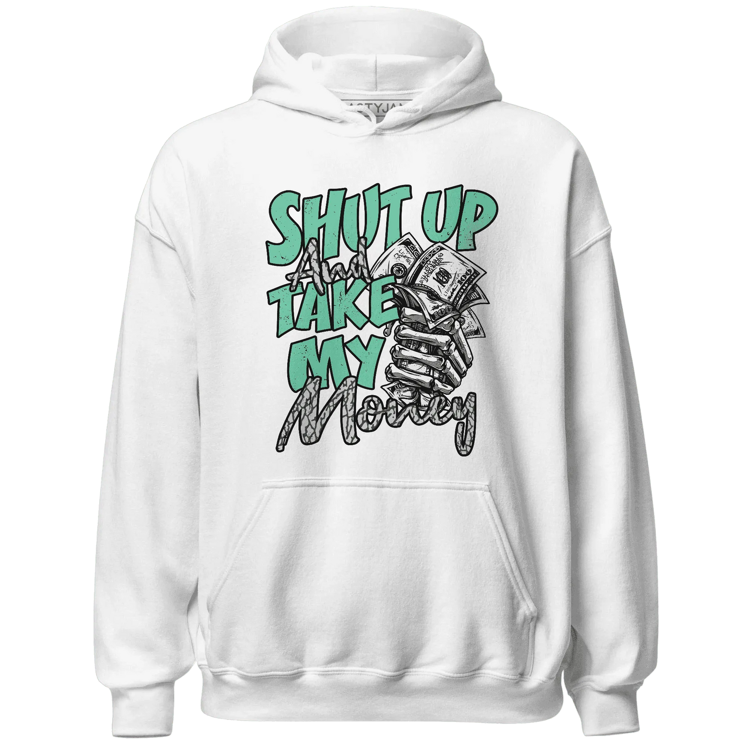 Green-Glow-3s-Hoodie-Match-Shut-Up