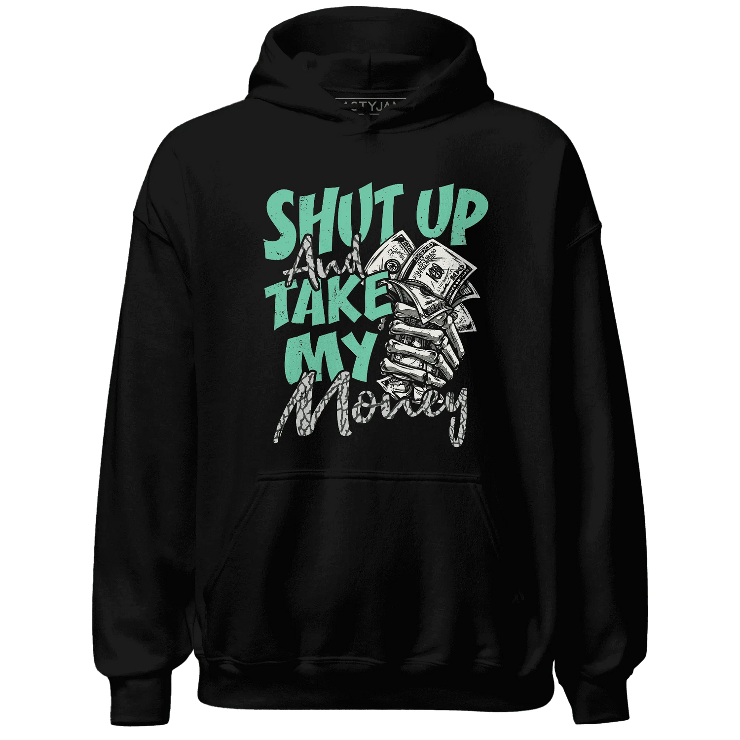 Green-Glow-3s-Hoodie-Match-Shut-Up