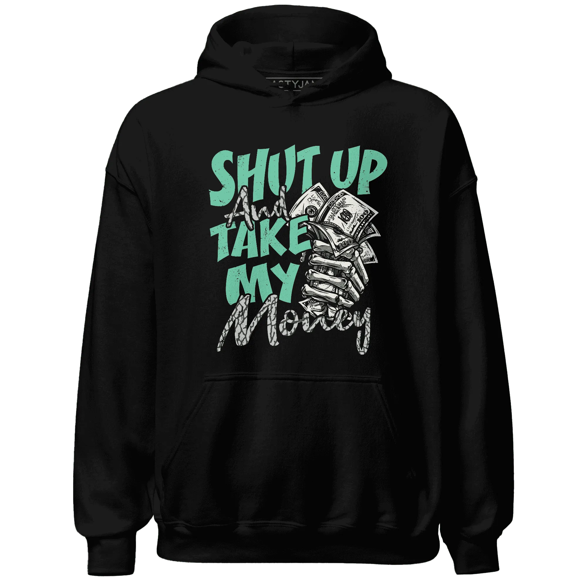Green-Glow-3s-Hoodie-Match-Shut-Up