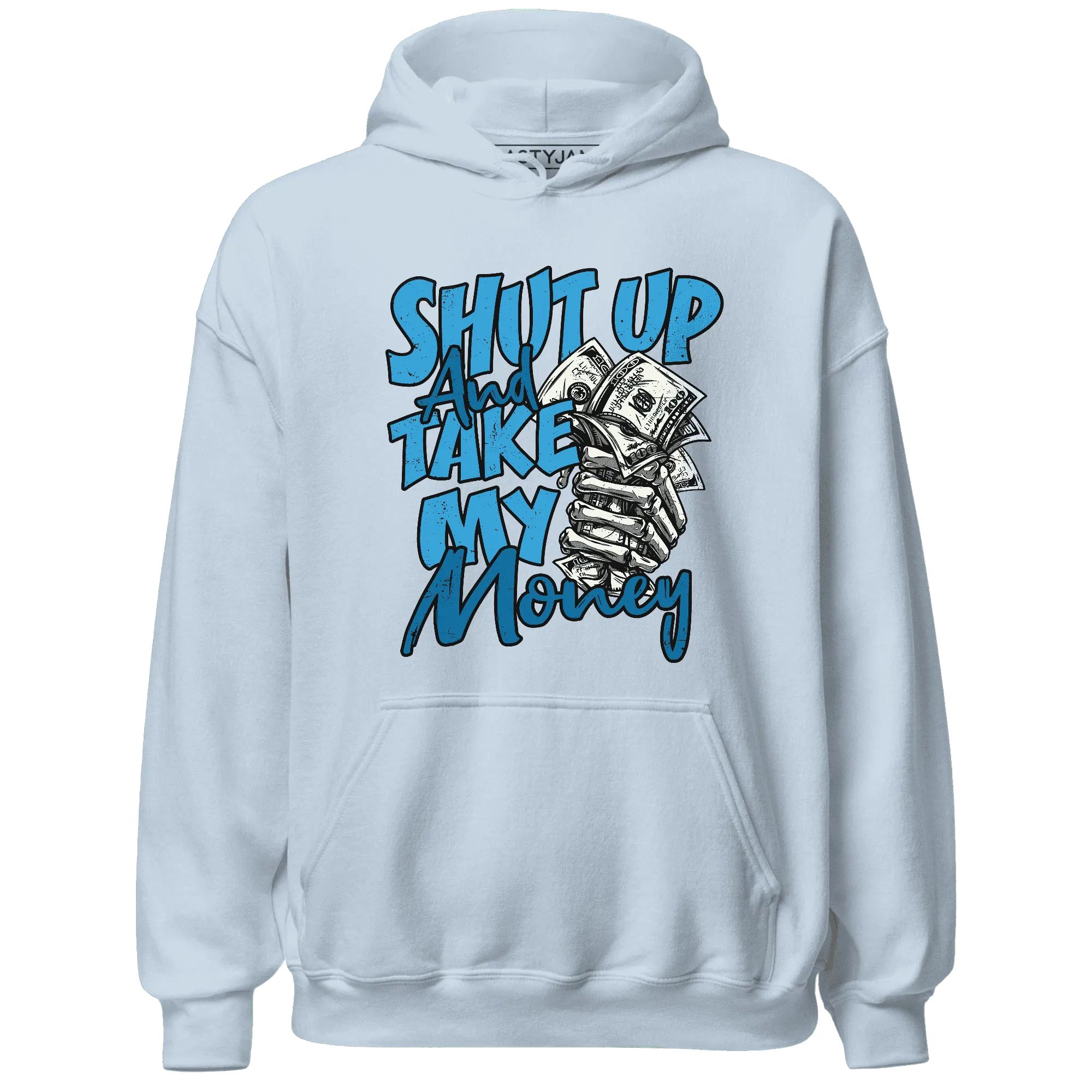 Powder-Blue-9s-Hoodie-Match-Shut-Up