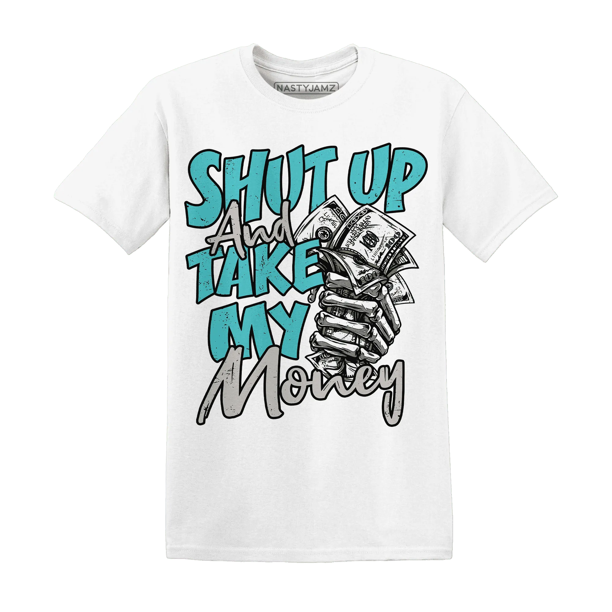 NBL-Cyan-Burst-9060-T-Shirt-Match-Shut-Up