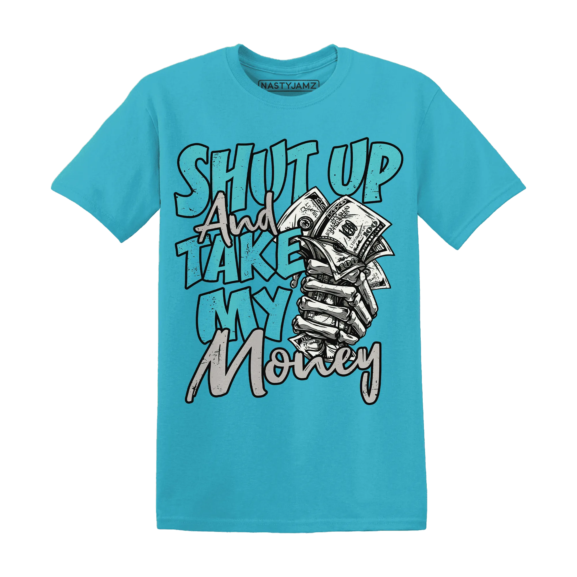 NBL-Cyan-Burst-9060-T-Shirt-Match-Shut-Up