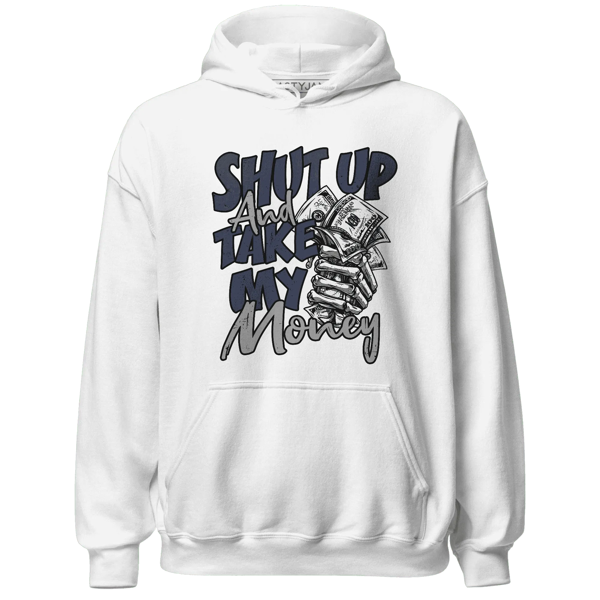 VaporMax-Plus-Midnight-Navy-White-Metallic-Silver-NastyJamz-Hoodie-Match-Shut-Up