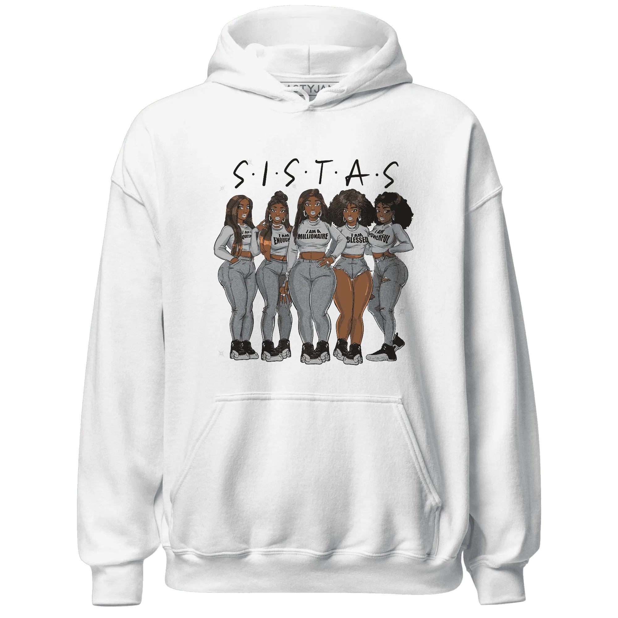 NastyJamz-Wolf-Grey-12s-Hoodie-Match-Sistas-Melanin-Girl