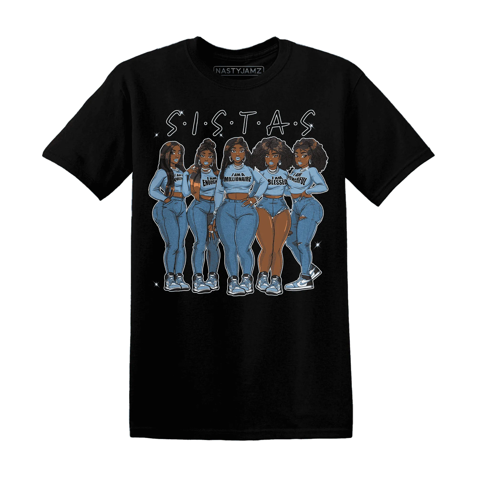 First-In-Flight-1s-T-Shirt-Match-Sistas-Melanin-Girl