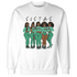 High-OG-Green-Glow-1s-Sweatshirt-Match-Sistas-Melanin-Girl
