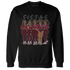 High-White-Team-Red-1s-Sweatshirt-Match-Sistas-Melanin-Girl