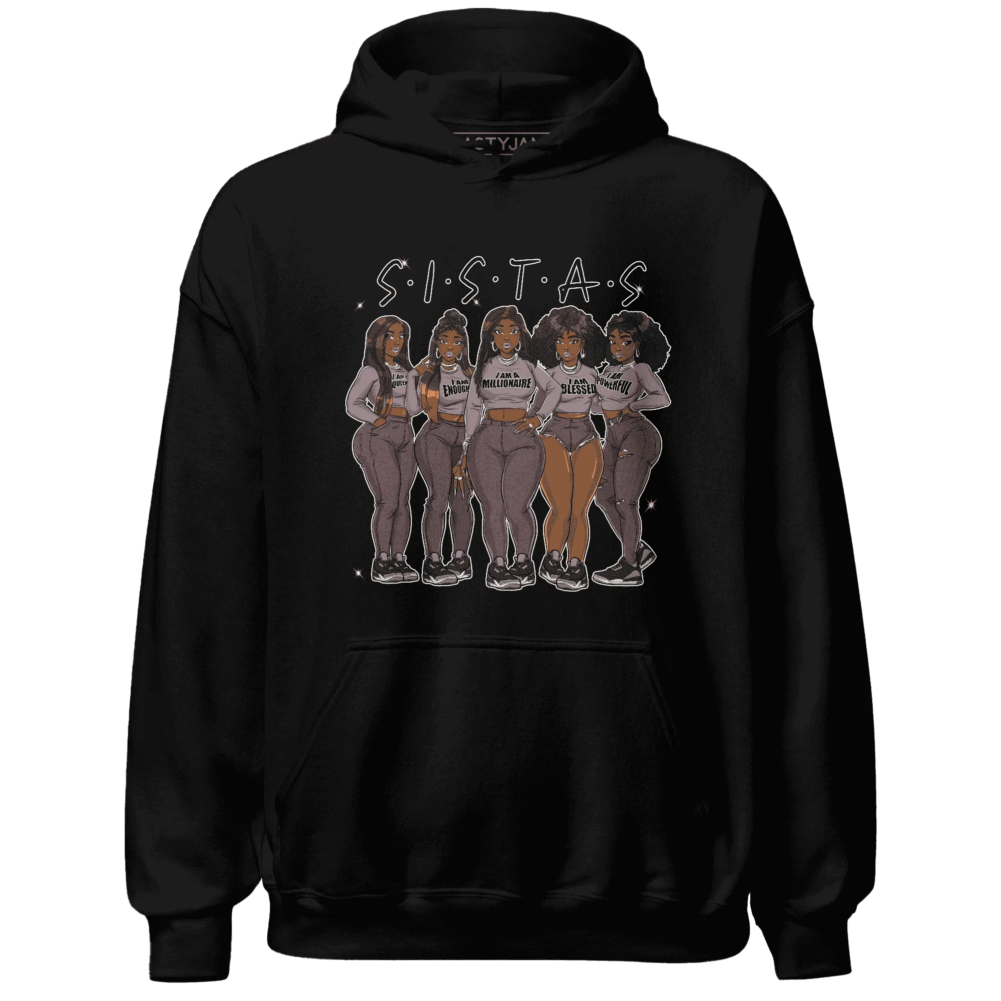NastyJamz-Black-Violet-Ore-3s-Hoodie-Match-Sistas-Melanin-Girl
