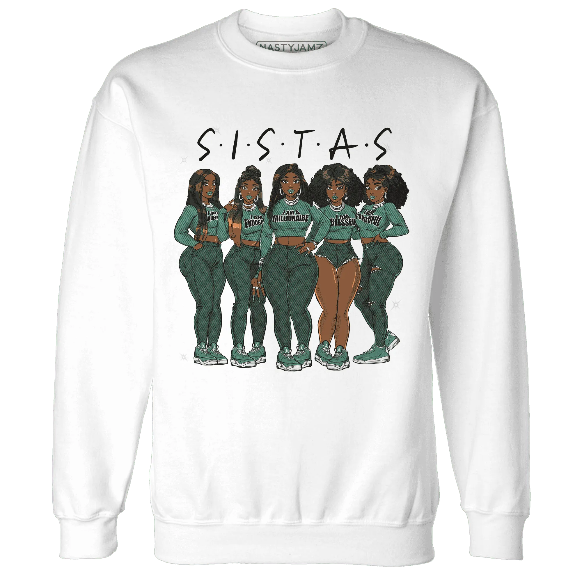 Nina-CN-Abney-3s-Sweatshirt-Match-Sistas-Melanin-Girl