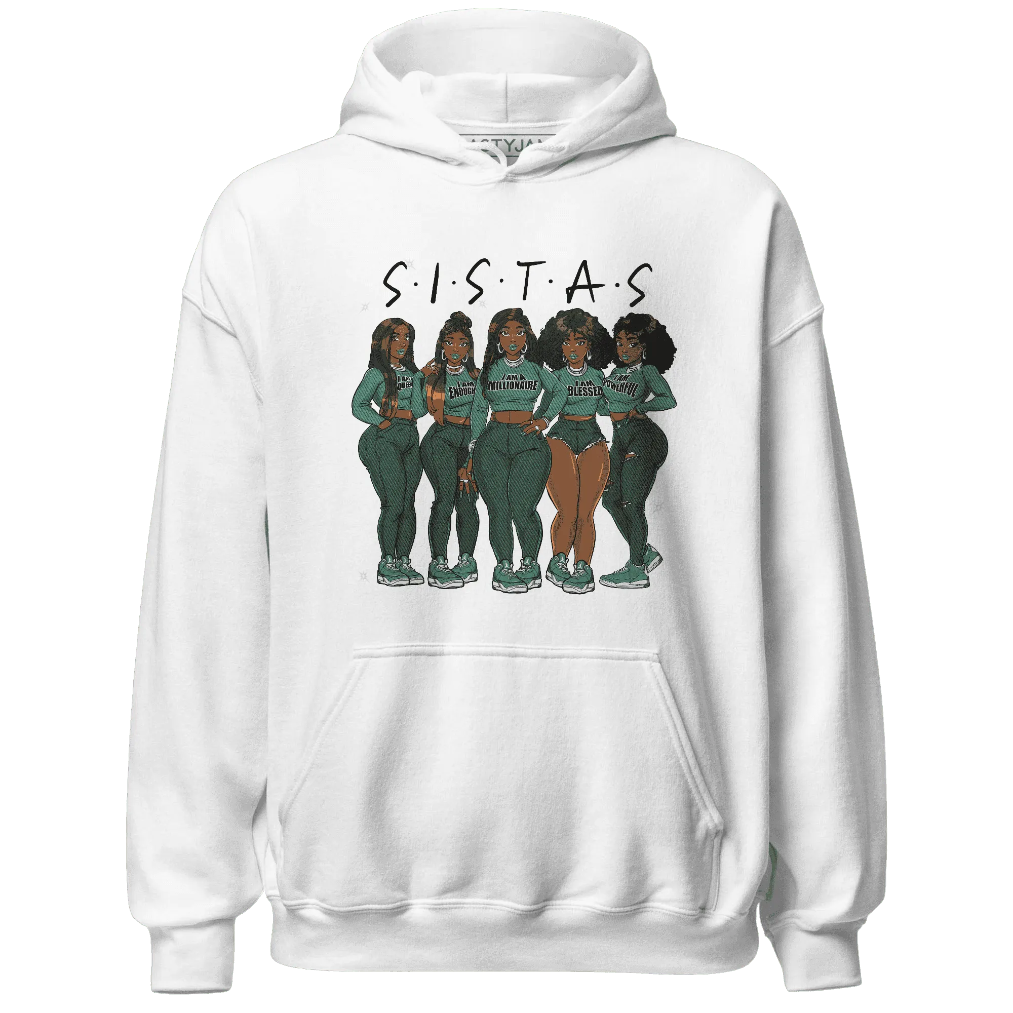 Nina-CN-Abney-3s-Hoodie-Match-Sistas-Melanin-Girl