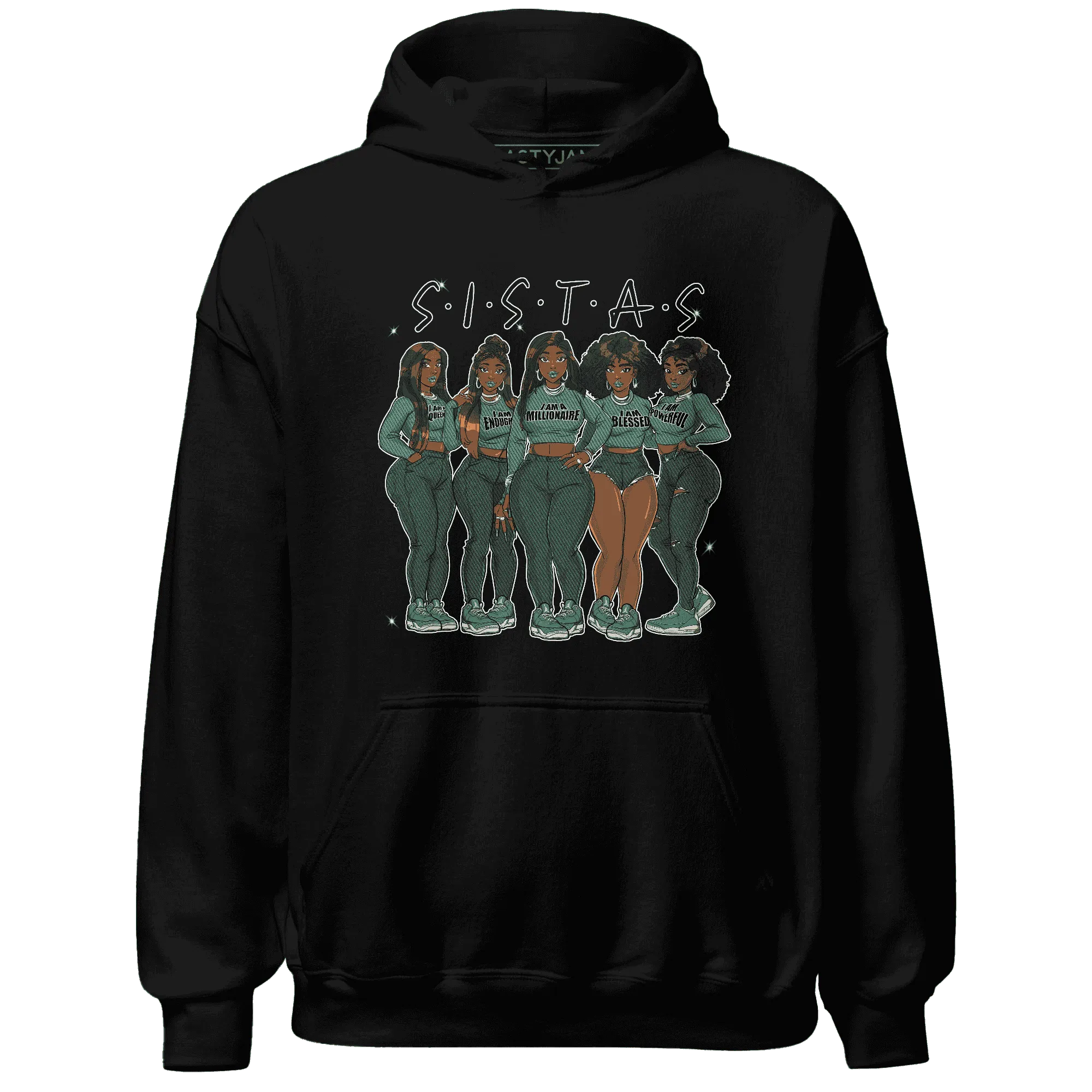 Nina-CN-Abney-3s-Hoodie-Match-Sistas-Melanin-Girl
