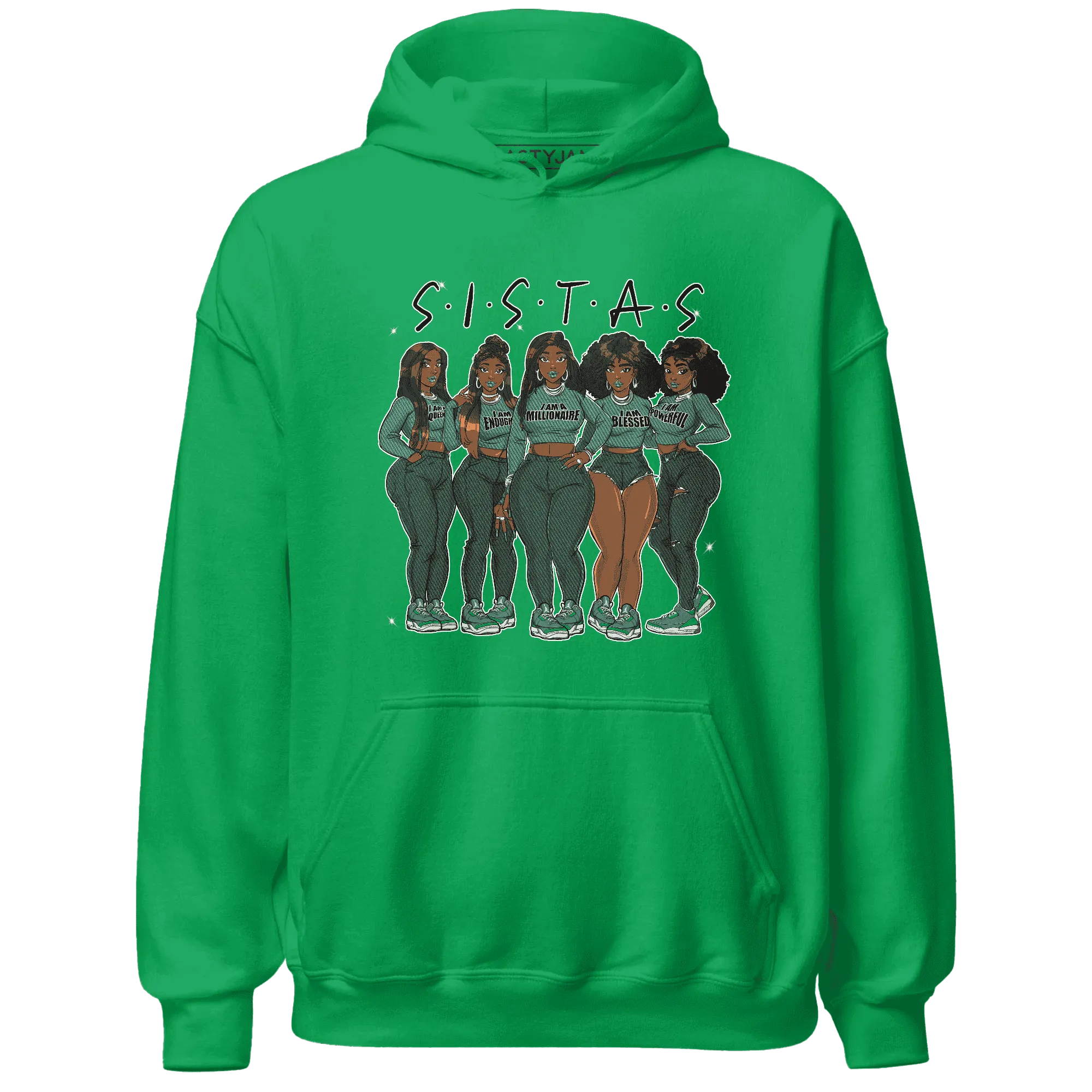 Nina-CN-Abney-3s-Hoodie-Match-Sistas-Melanin-Girl