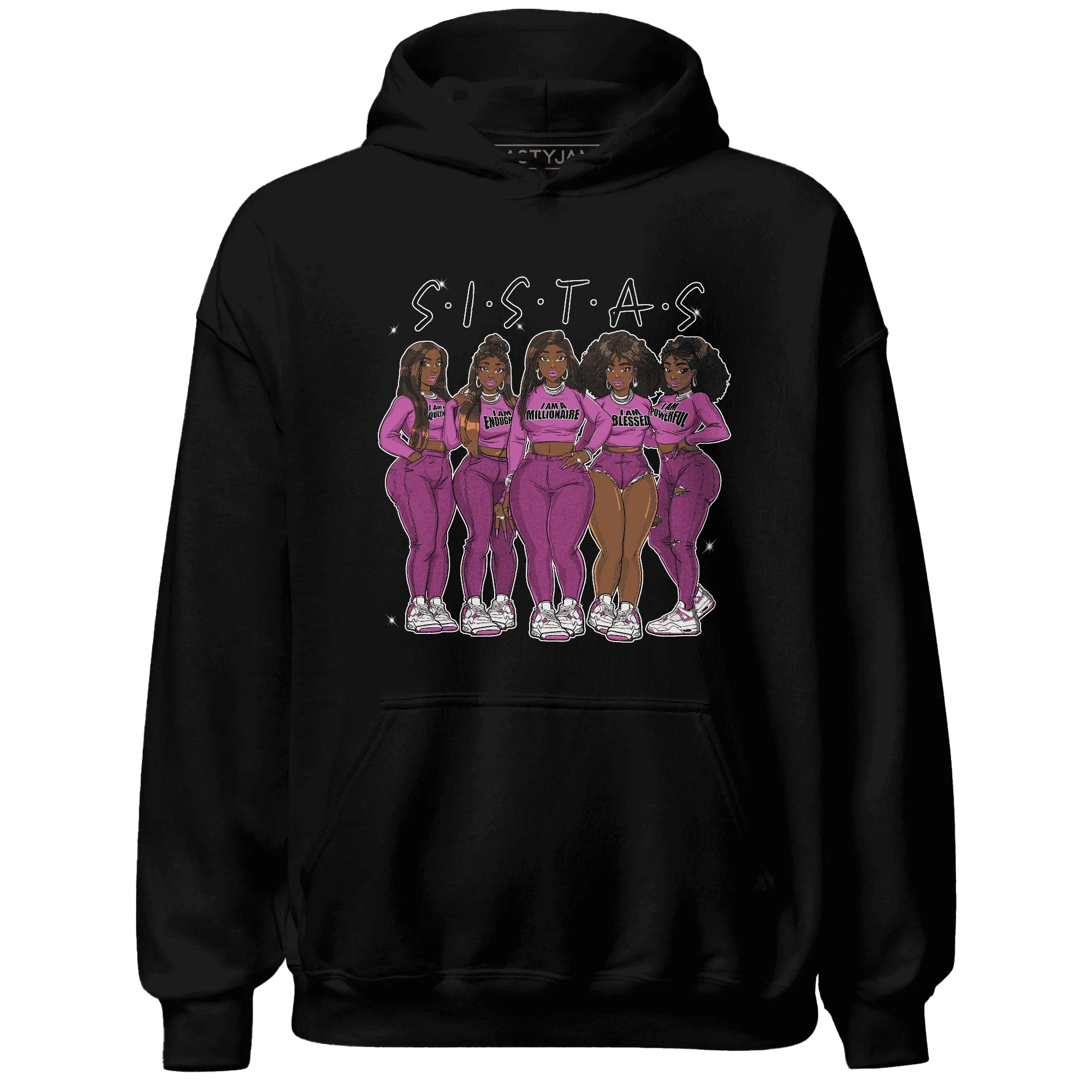 GS-Hyper-Violet-4s-Hoodie-Match-Sistas-Melanin-Girl