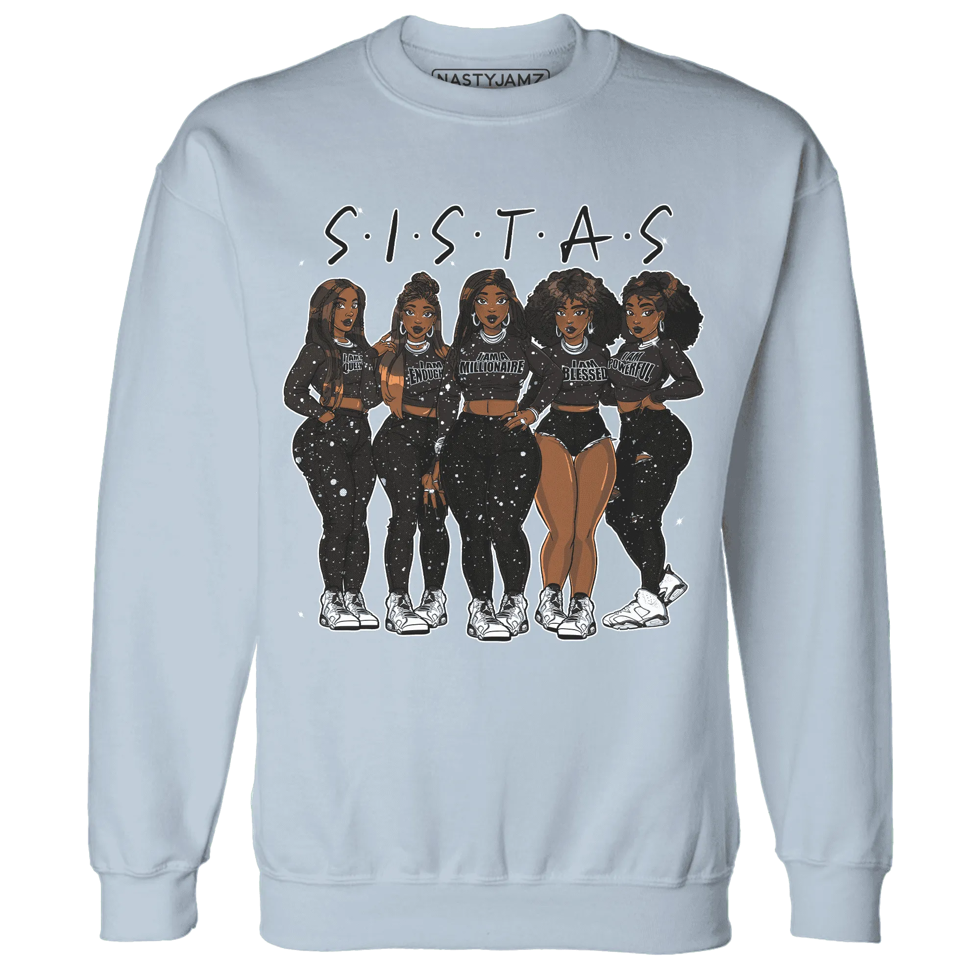 Reverse-Oreo-6s-Sweatshirt-Match-Sistas-Melanin-Girl